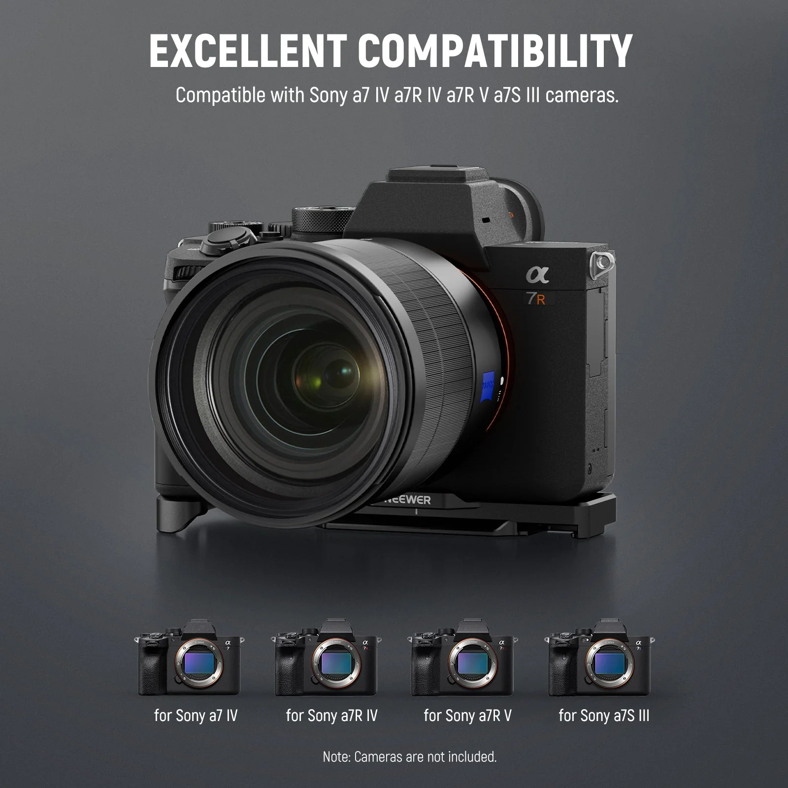 NEEWER CA004B Camera Baseplate for Sony A7 IV A7R IV A7R V A7S IIIDJI Gimbal - Image 3