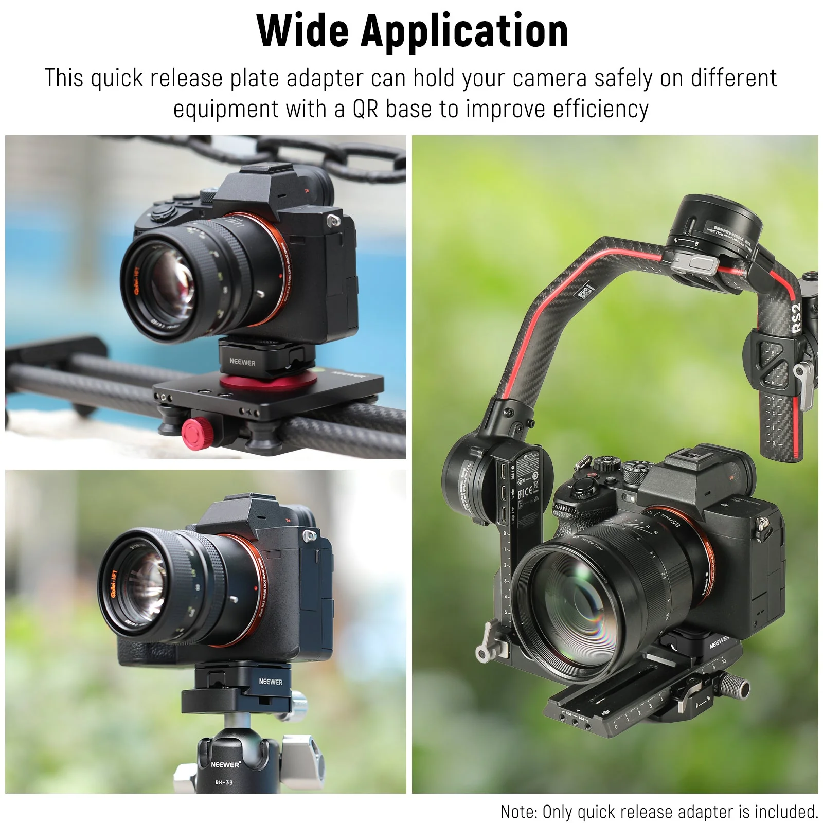 NEEWER CA009 Arca Type Quick Release Plate Kit - Image 9