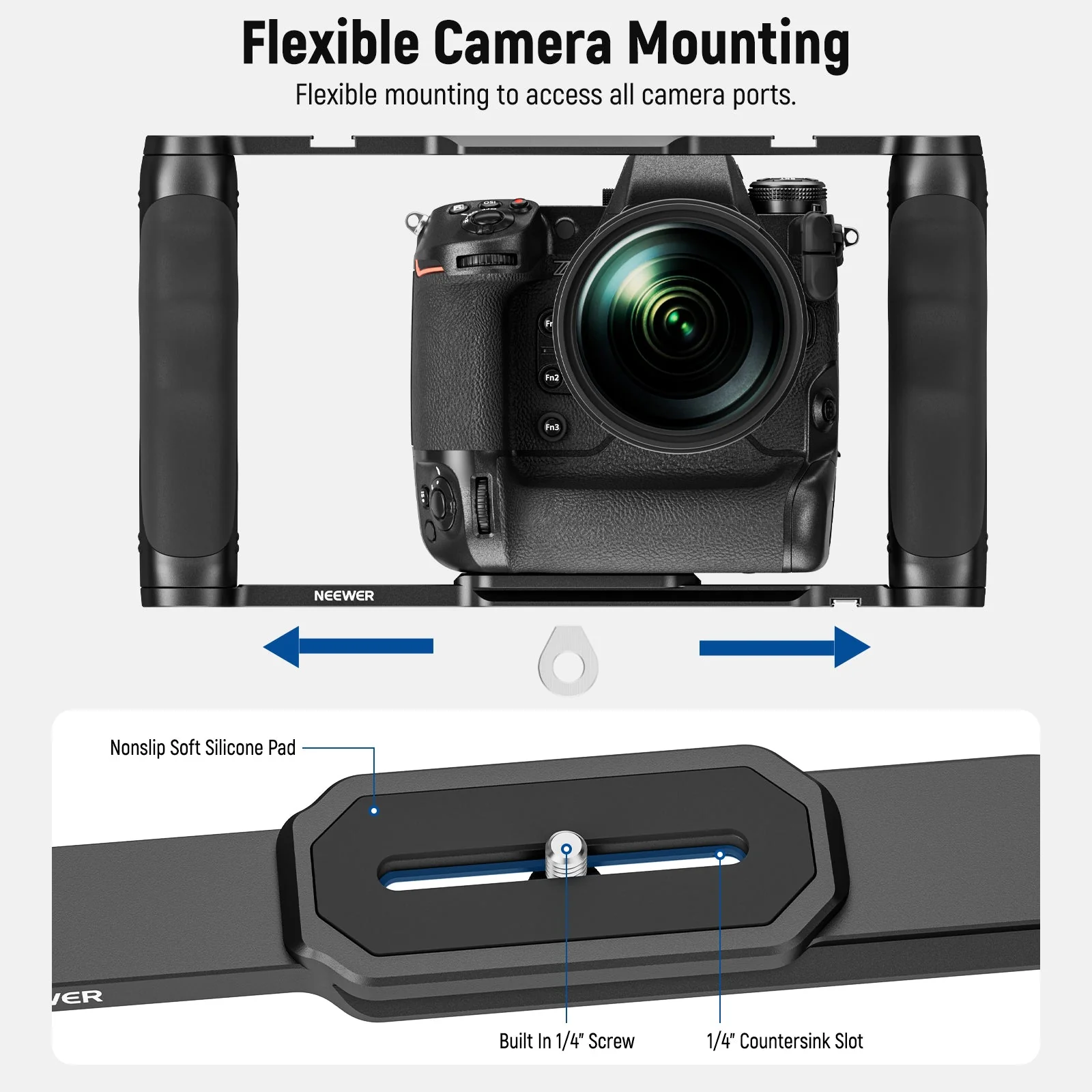 NEEWER CA016 Video Camera Cage Rig - Image 4