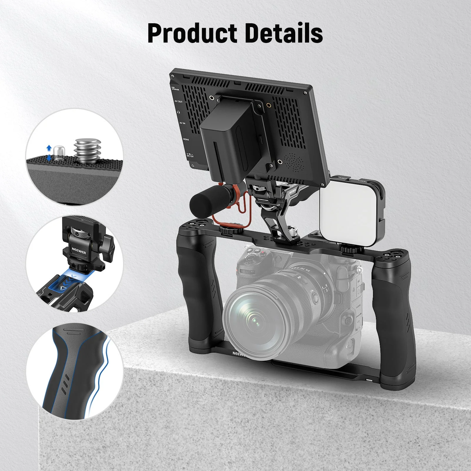 NEEWER CA016T+MA006 Universal Camera Cage - Image 4