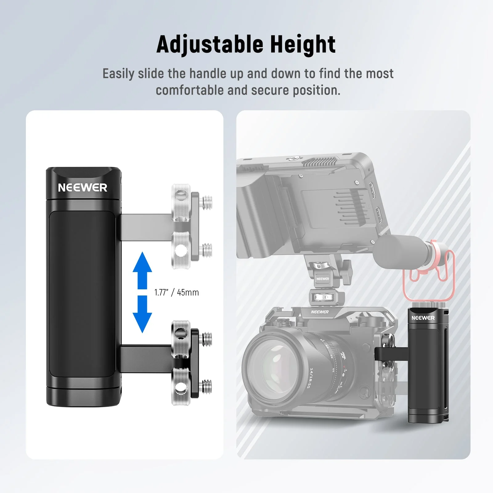 NEEWER CA022H Lightweight Side Handle Handgrip - Image 6