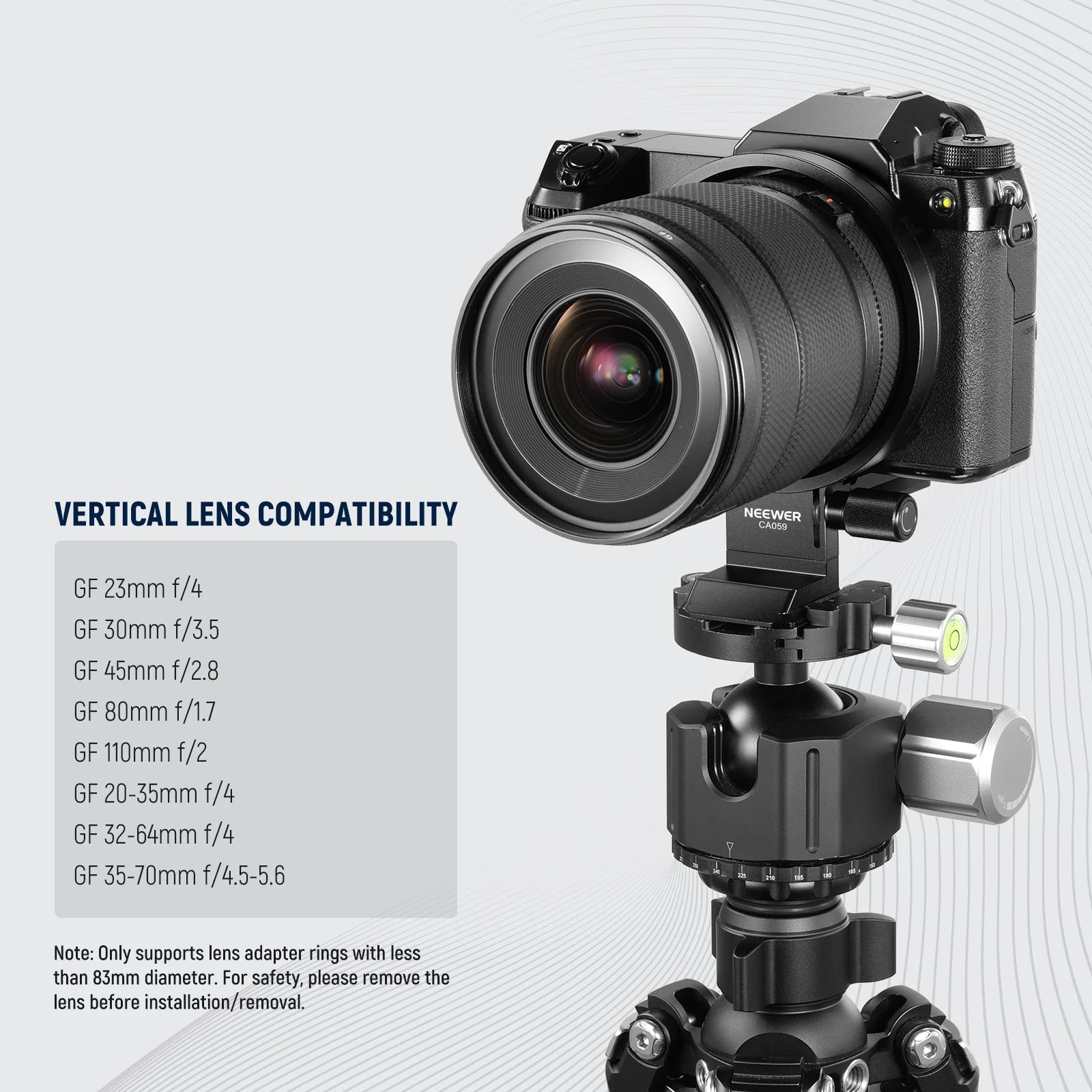 NEEWER Rotatable Camera Lens Collar for Camera - Image 22