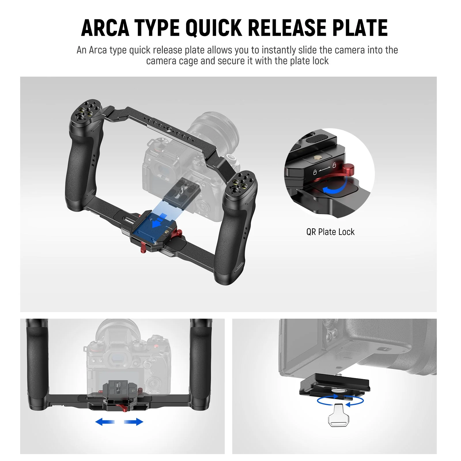 NEEWER CA077 Universal Video Camera Cage Rig - Image 5