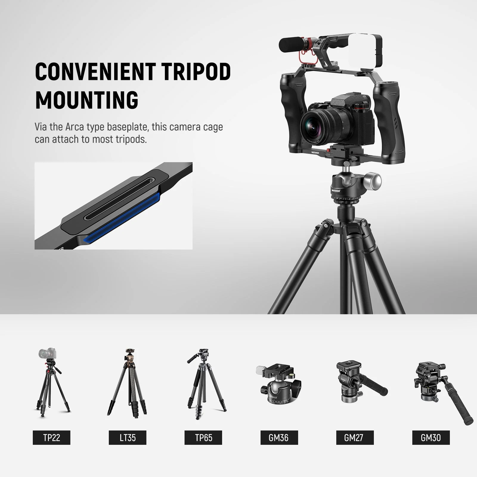 NEEWER CA077 Universal Video Camera Cage Rig - Image 6