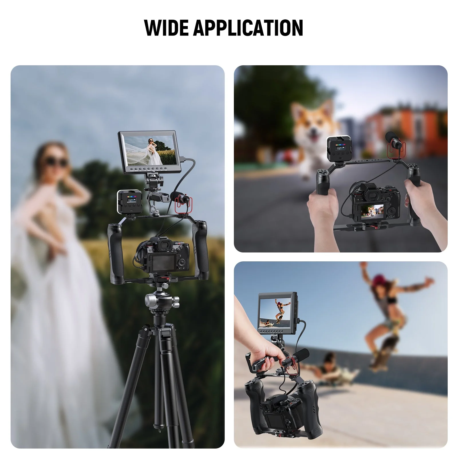 NEEWER CA077 Universal Video Camera Cage Rig - Image 7