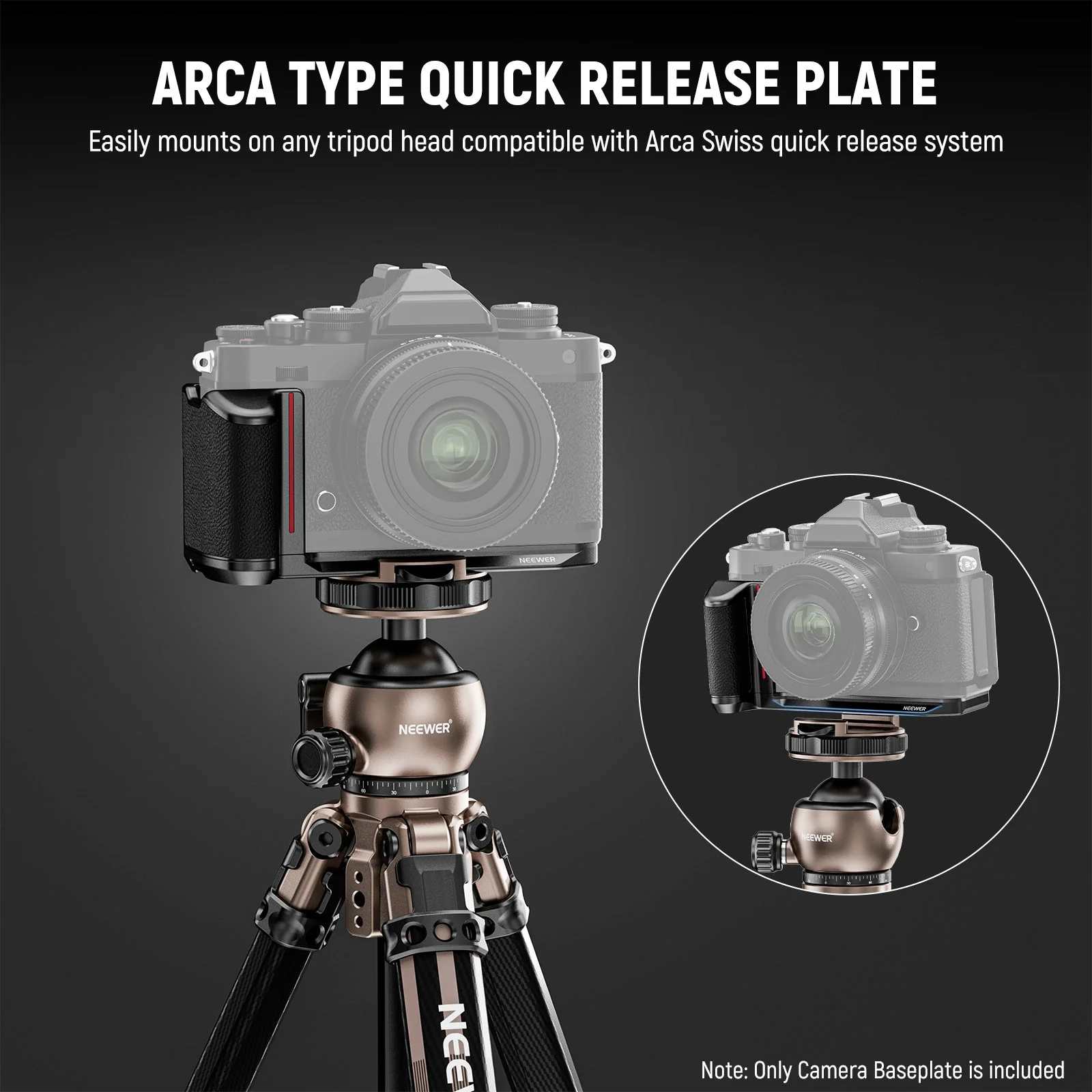NEEWER CA089 L Bracket Handgrip For Nikon Z fc - Image 4