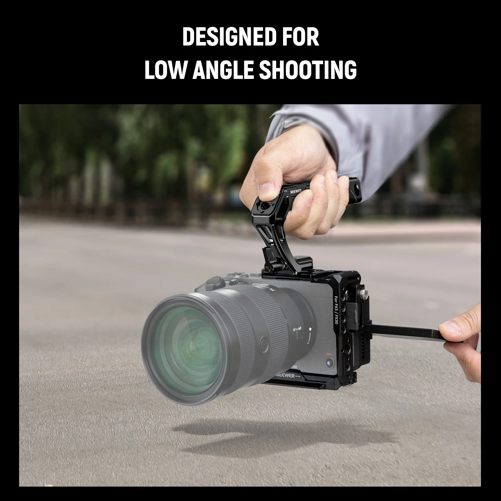 NEEWER CA103 NATO Top Handle Kit with Quick Release NATO Clamp - Image 7