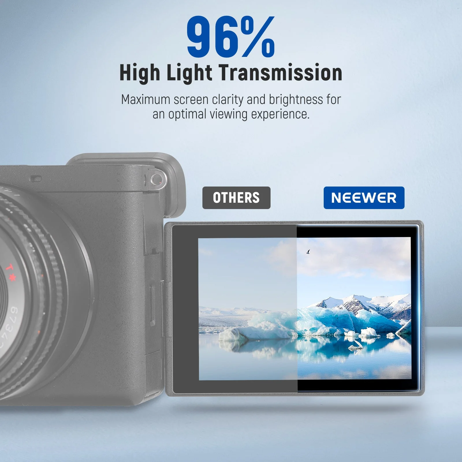 NEEWER CA127 3" Camera Screen Protector for 3" LCD Screens - Image 3