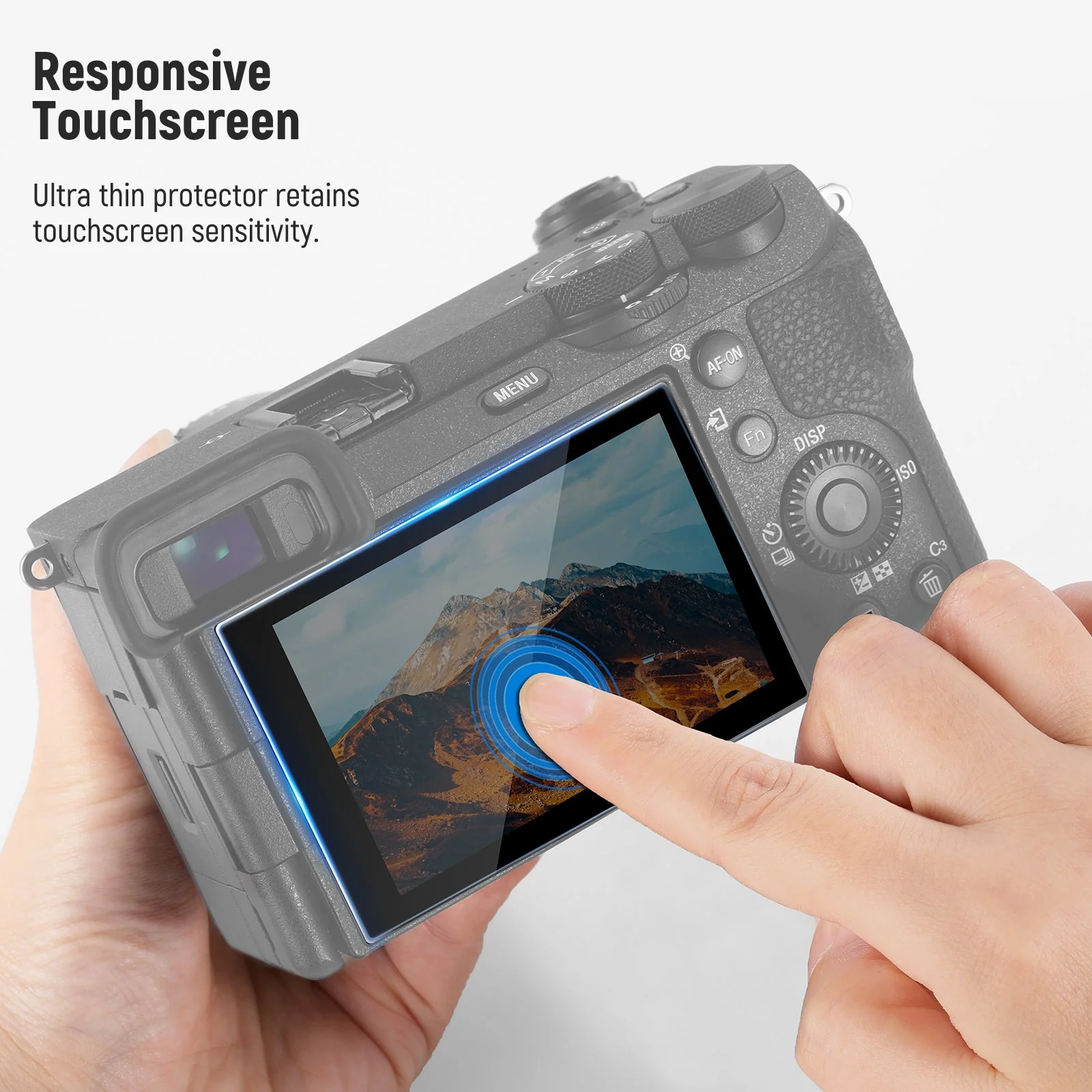 NEEWER CA127 3" Camera Screen Protector for 3" LCD Screens - Image 7