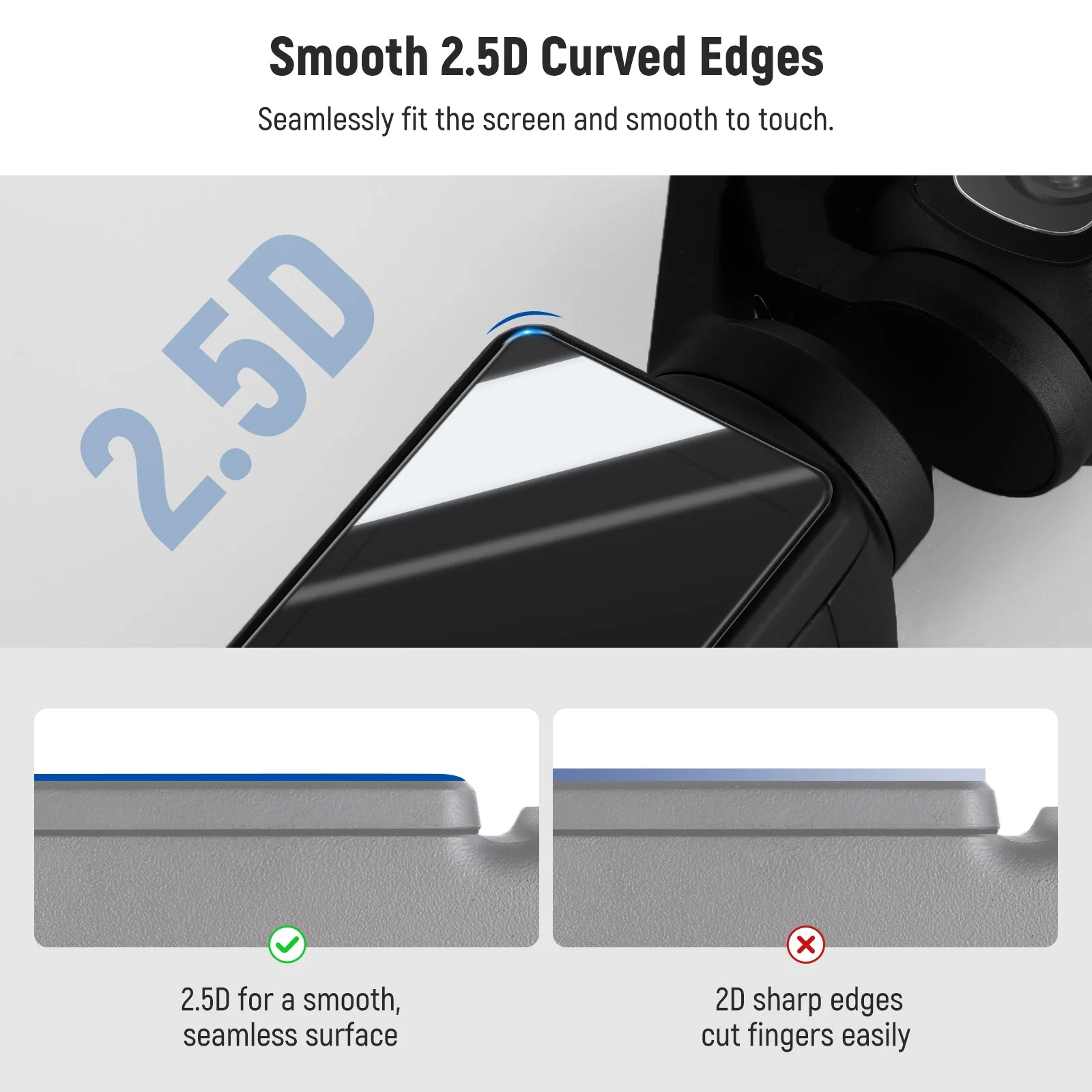 NEEWER CA128 Screen Protector for DJI Osmo Pocket 3 - Image 4