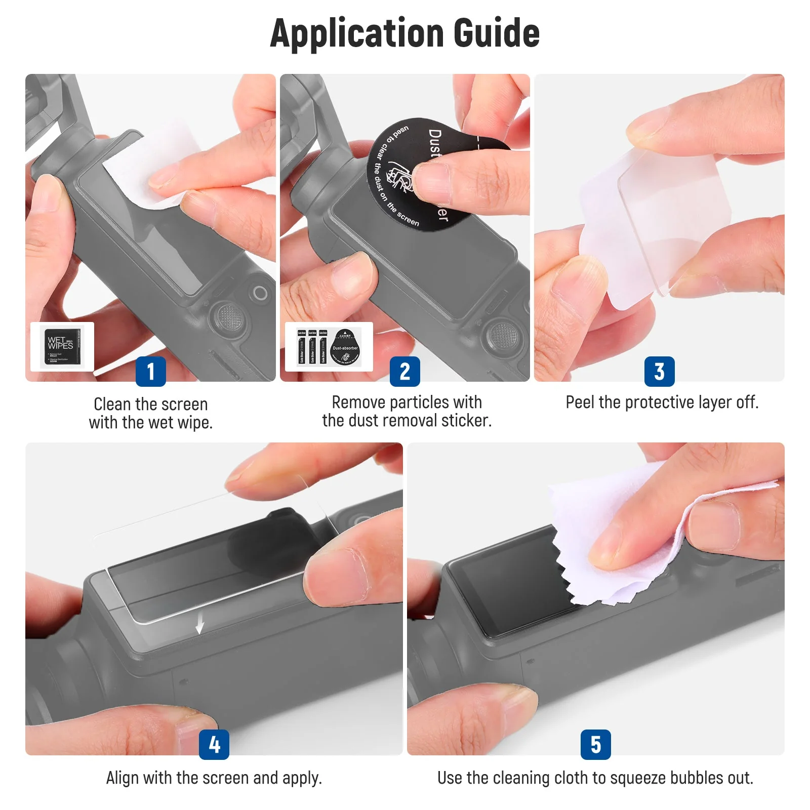 NEEWER CA128 Screen Protector for DJI Osmo Pocket 3 - Image 8