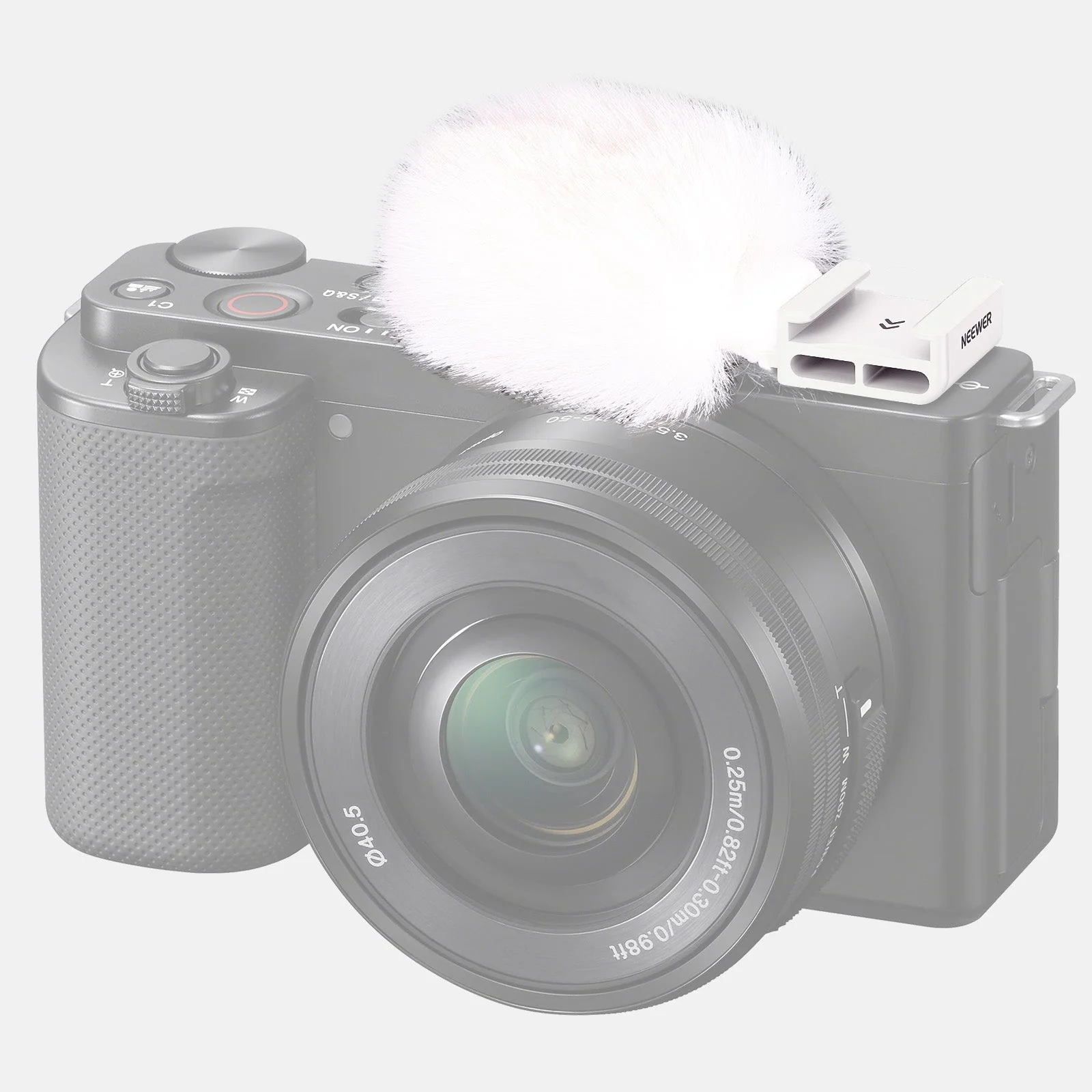 NEEWER CA133 Cold Shoe Wind Muff for ZV-1F/ZV-E10/ZV-1/ZV-E1/ZV-1 II - Image 8