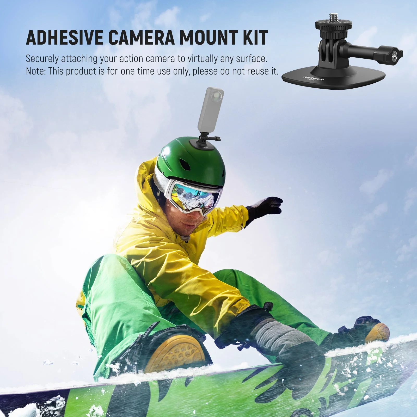 NEEWER CA159 Adhesive Mount For Action Cameras - Image 3