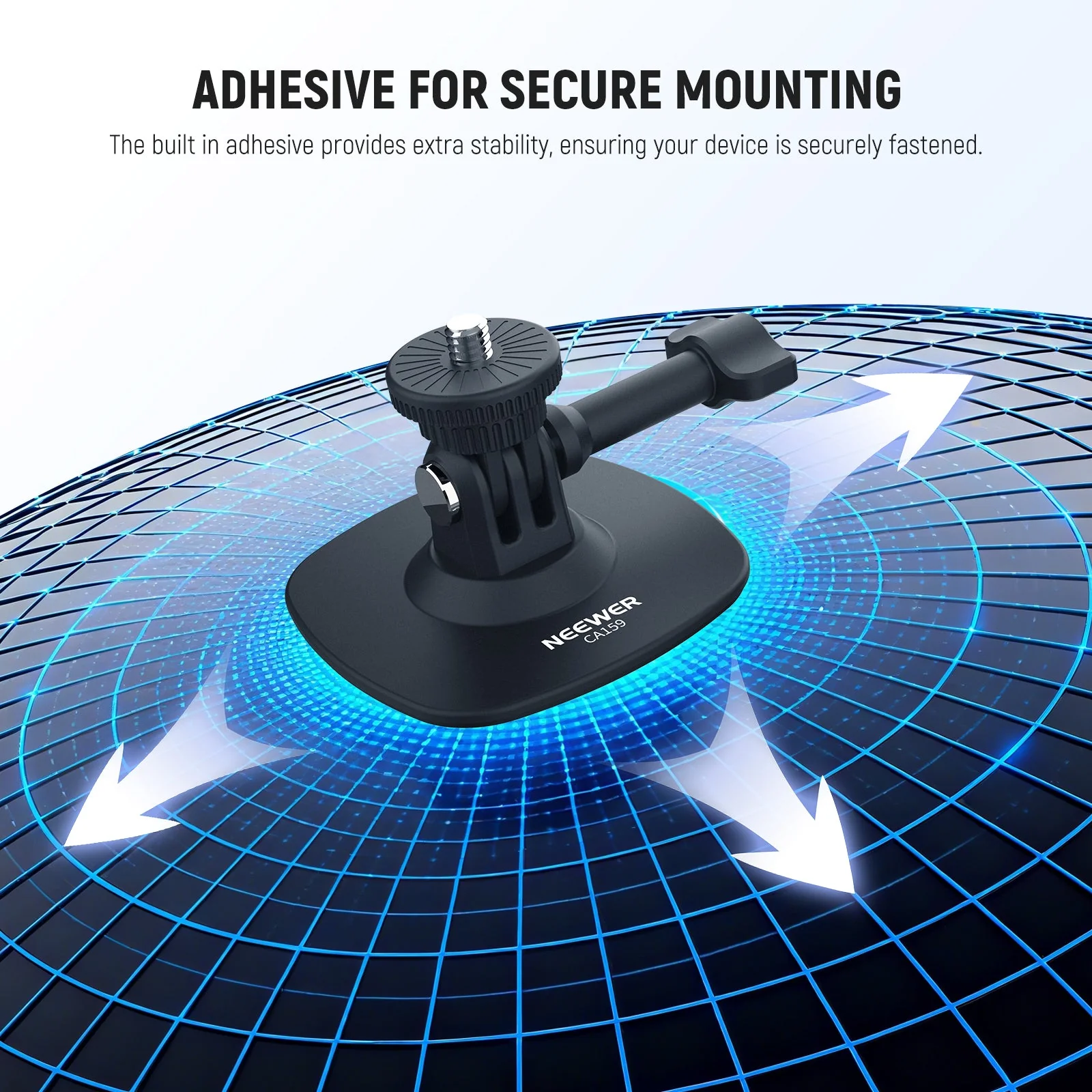 NEEWER CA159 Adhesive Mount For Action Cameras - Image 4