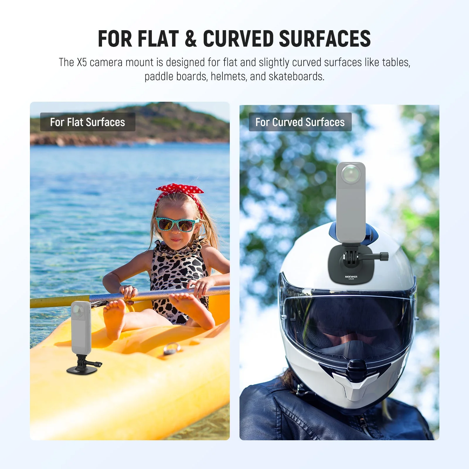 NEEWER CA159 Adhesive Mount For Action Cameras - Image 5