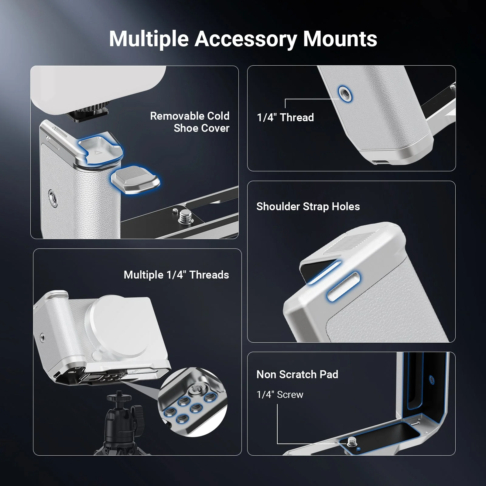 NEEWER CA170 L Shape Grip Compatible with Sigma BF - Image 11