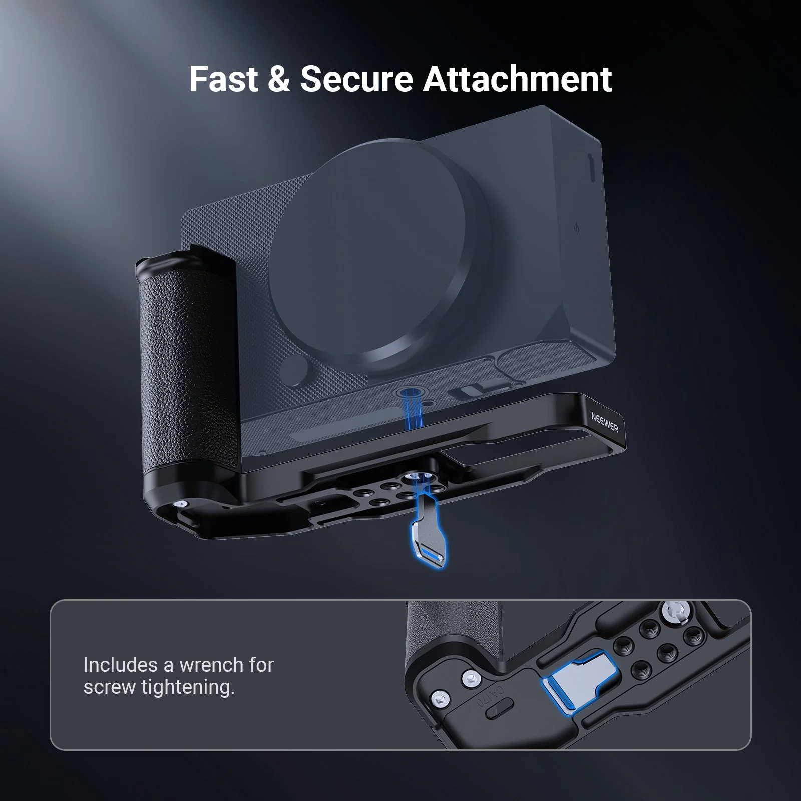 NEEWER CA170 L Shape Grip Compatible with Sigma BF - Image 5