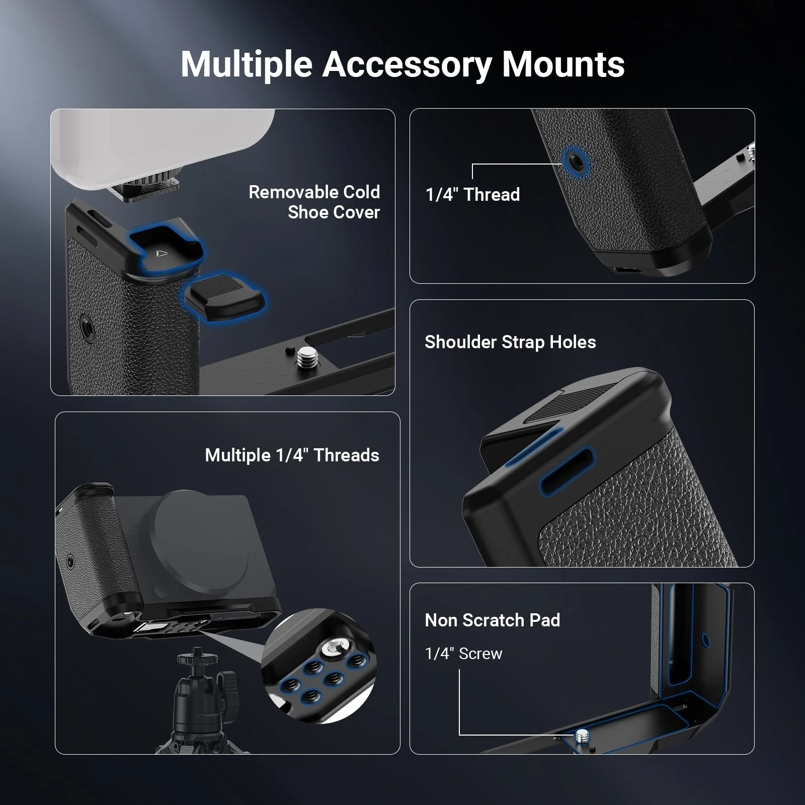 NEEWER CA170 L Shape Grip Compatible with Sigma BF - Image 7