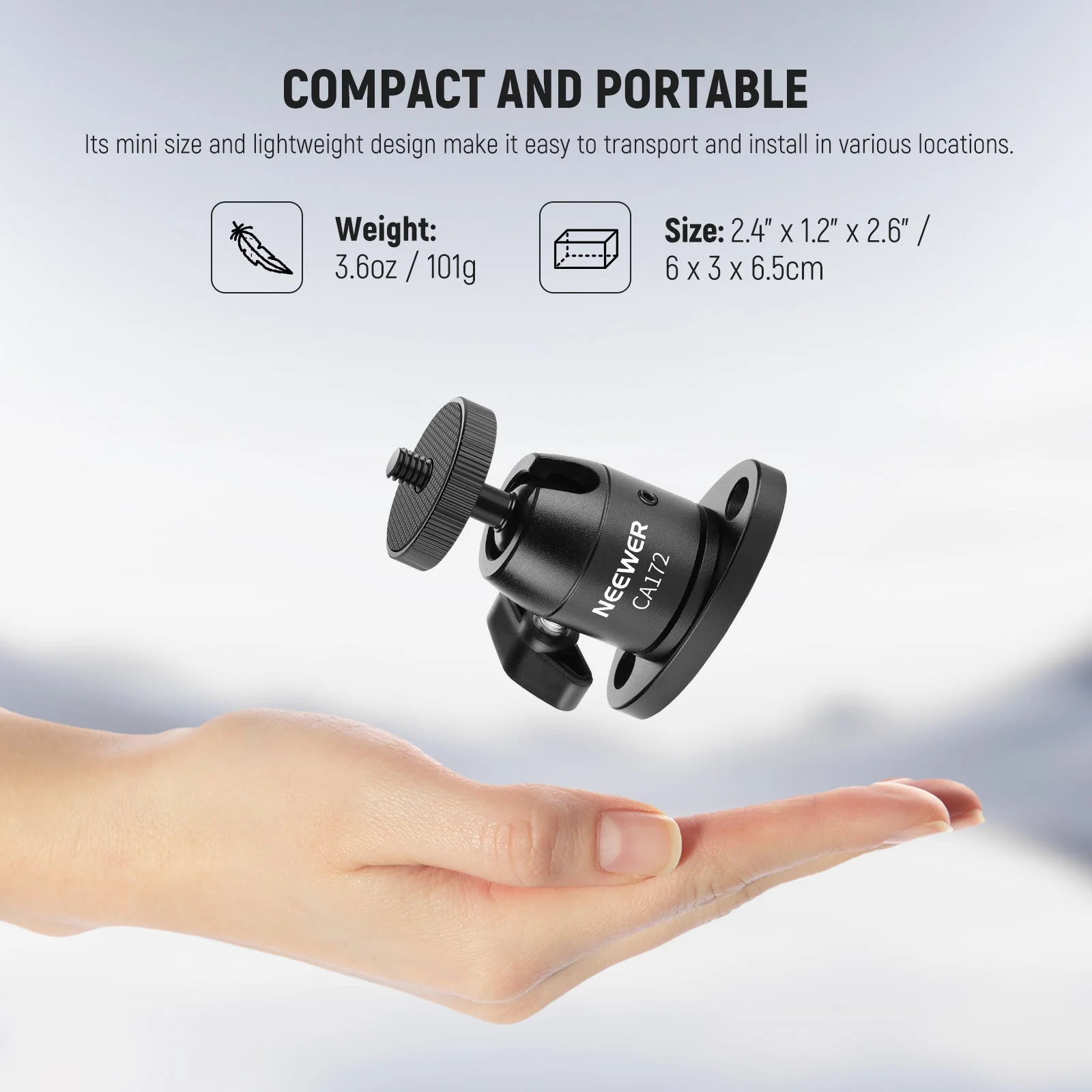 NEEWER CA172 Webcam Wall Ceiling Mount - Image 6
