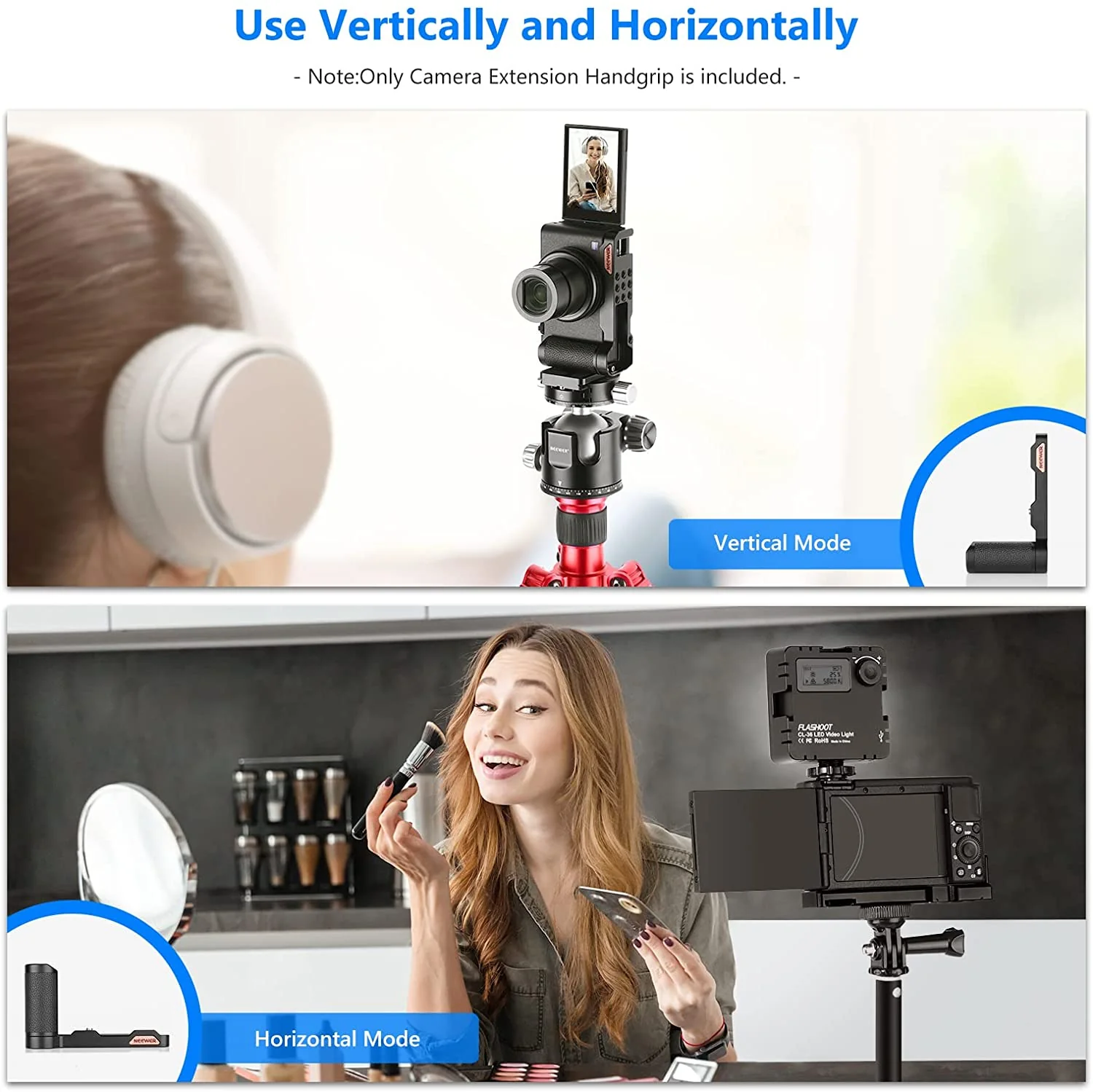 NEEWER VS106 Camera Handle Grip for Sony ZV1 - Image 6
