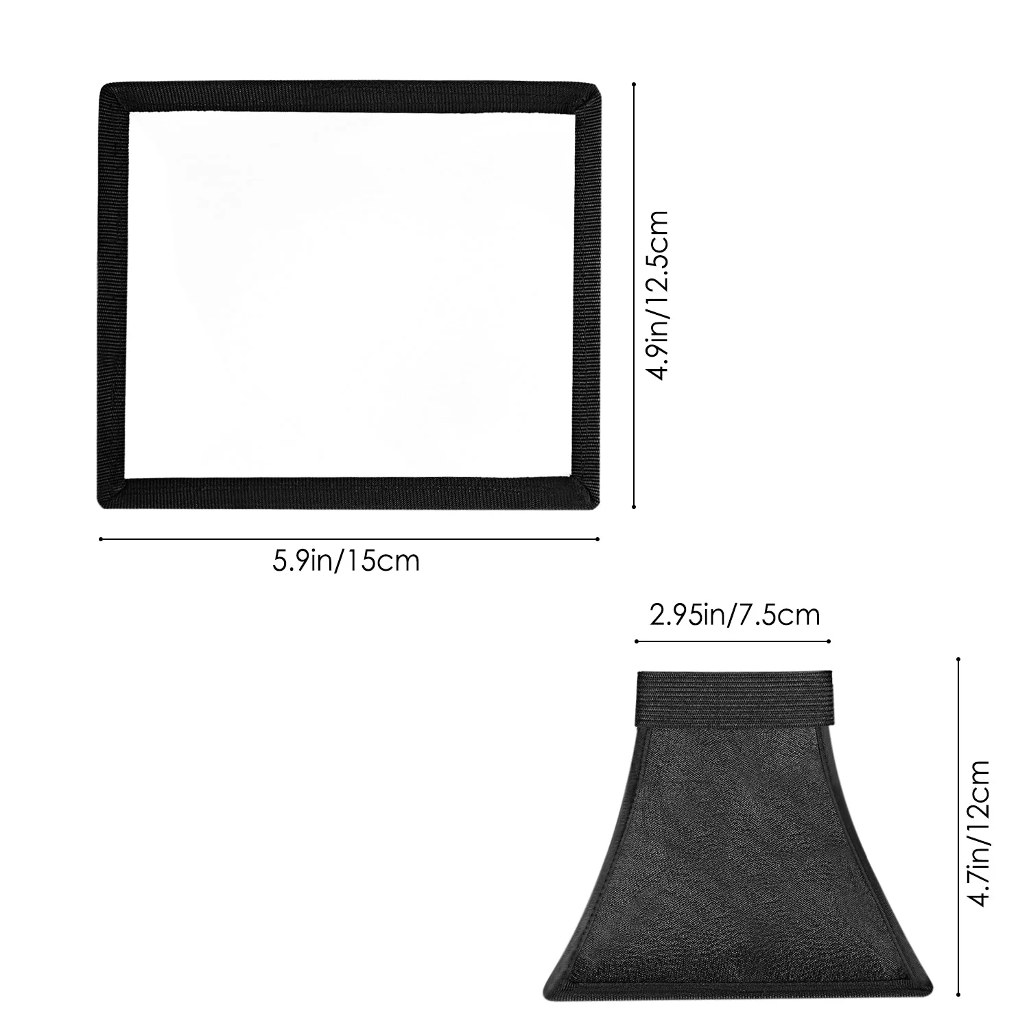 NEEWER Speedlite Flash Softbox and Reflector Diffuser Kit - Image 5