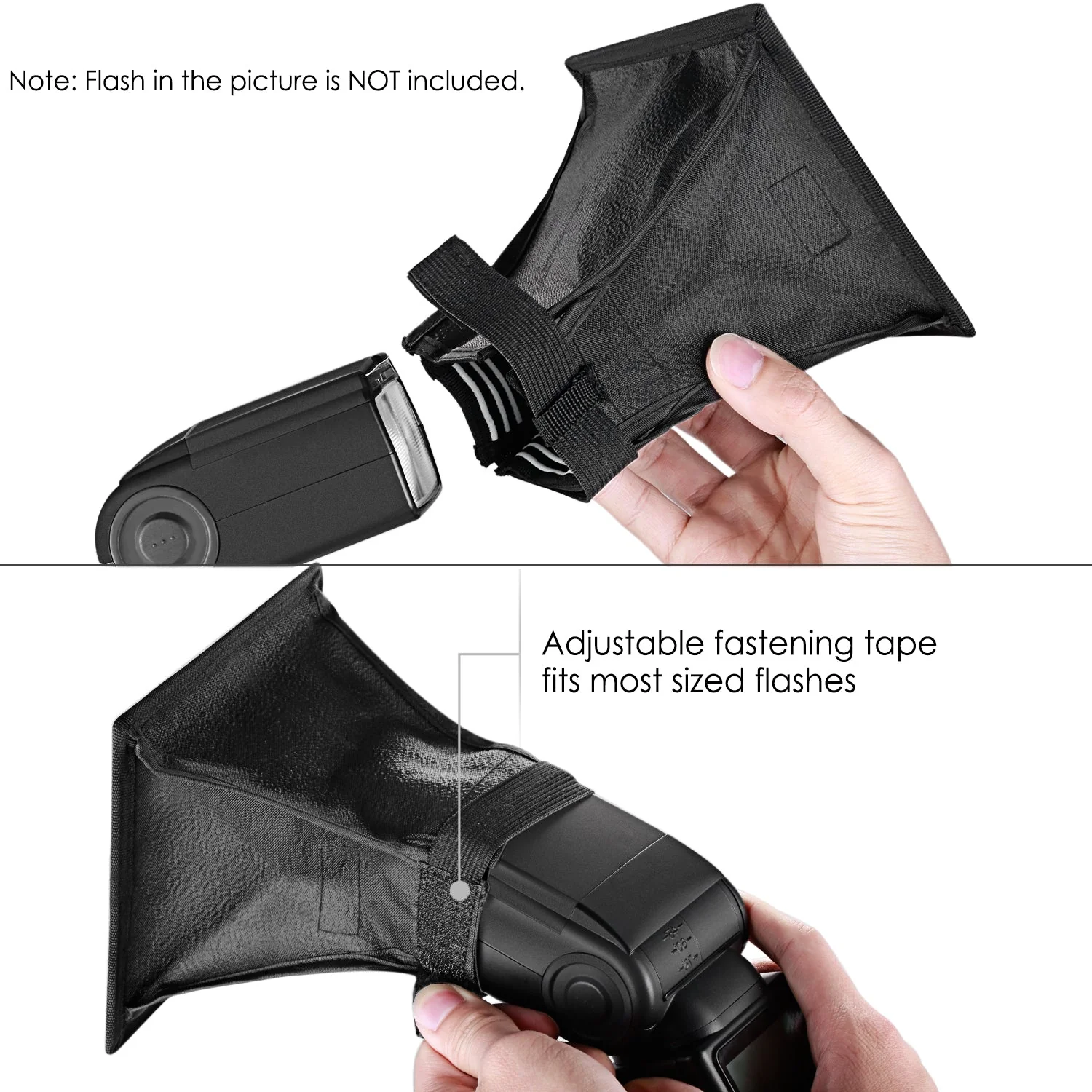 NEEWER Speedlite Flash Softbox and Reflector Diffuser Kit - Image 6