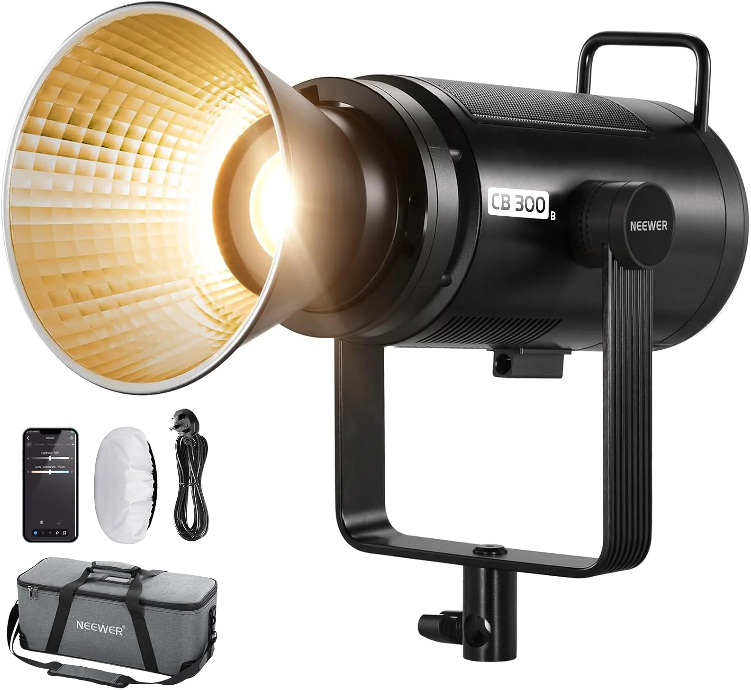 NEEWER CB300B 320W Bi-Color Continuous LED Video Light - Image 10