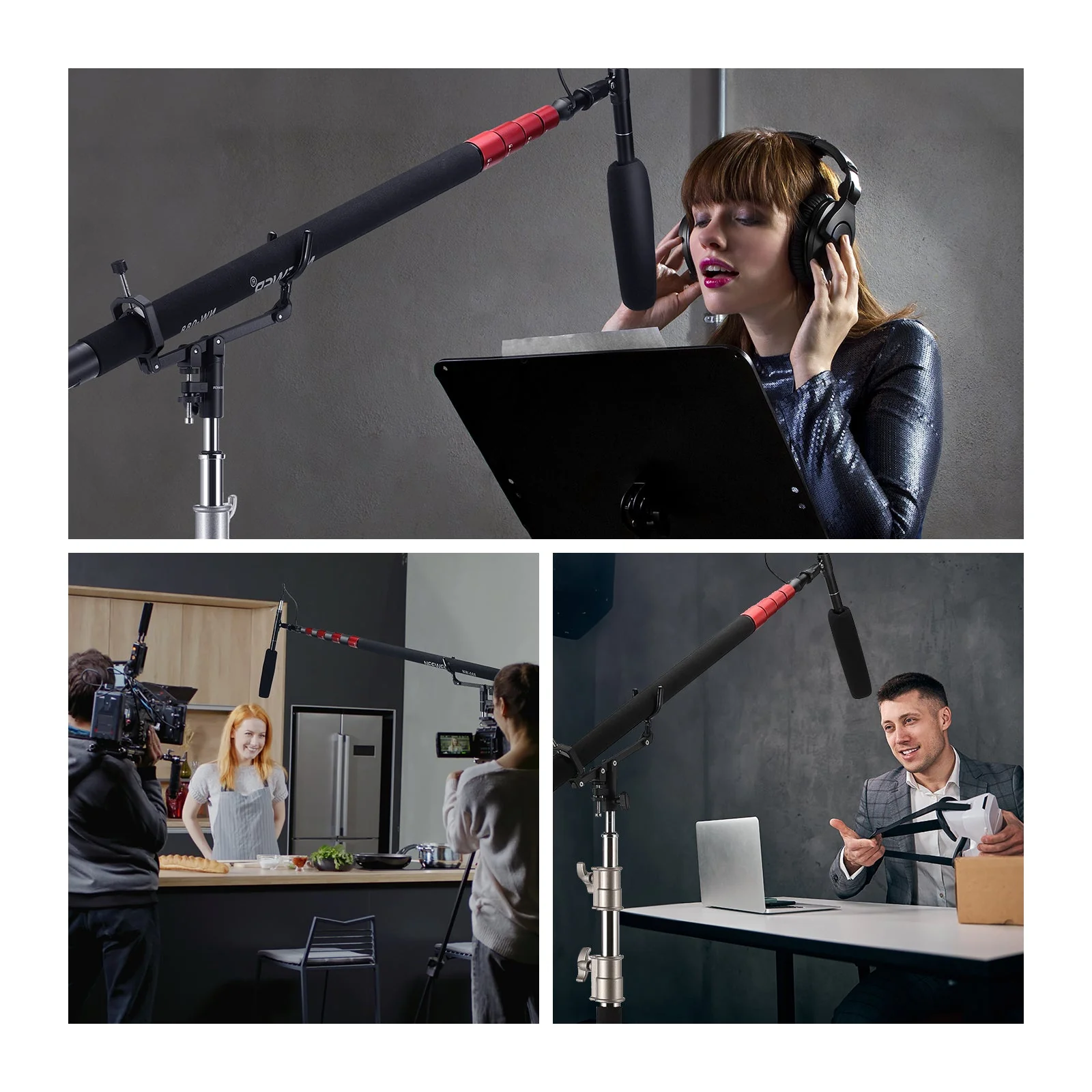 NEEWER CM-NA-2 Mic Boom Pole Support Holder - Image 7