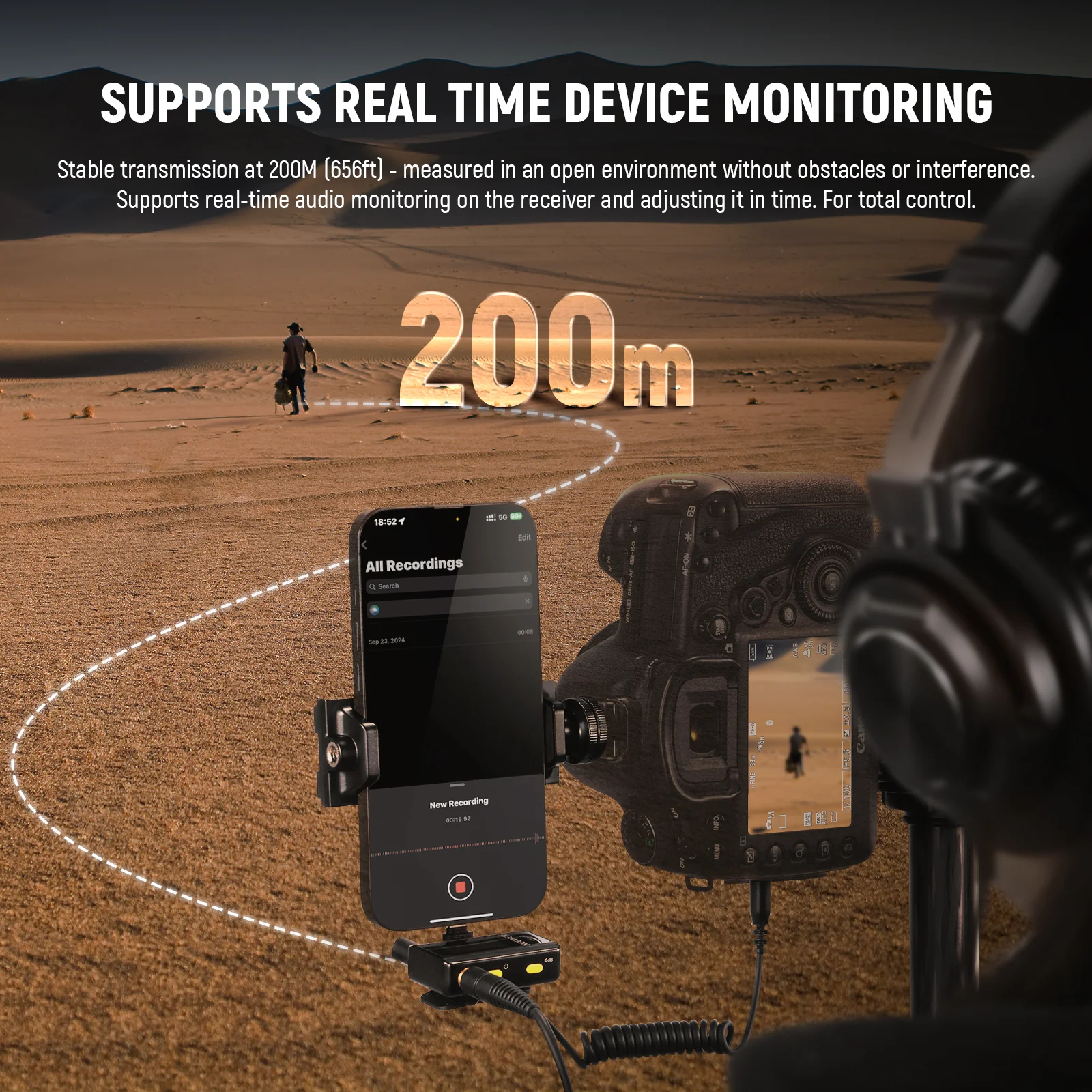 NEEWER CM28 Wireless Lavalier Lapel Microphone - Image 7