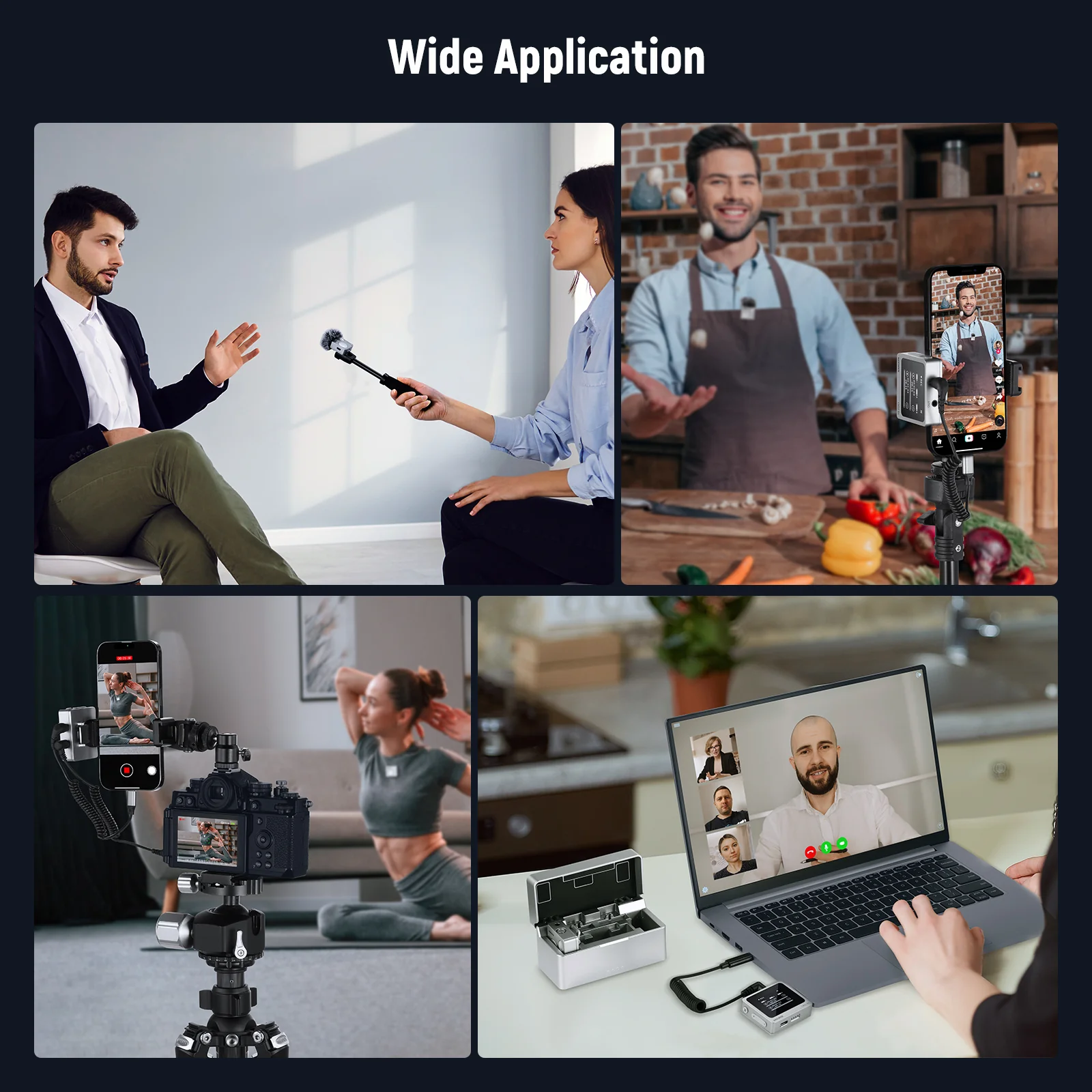NEEWER CM31 Wireless Lavalier Microphone System for Phone/Camera - Image 8