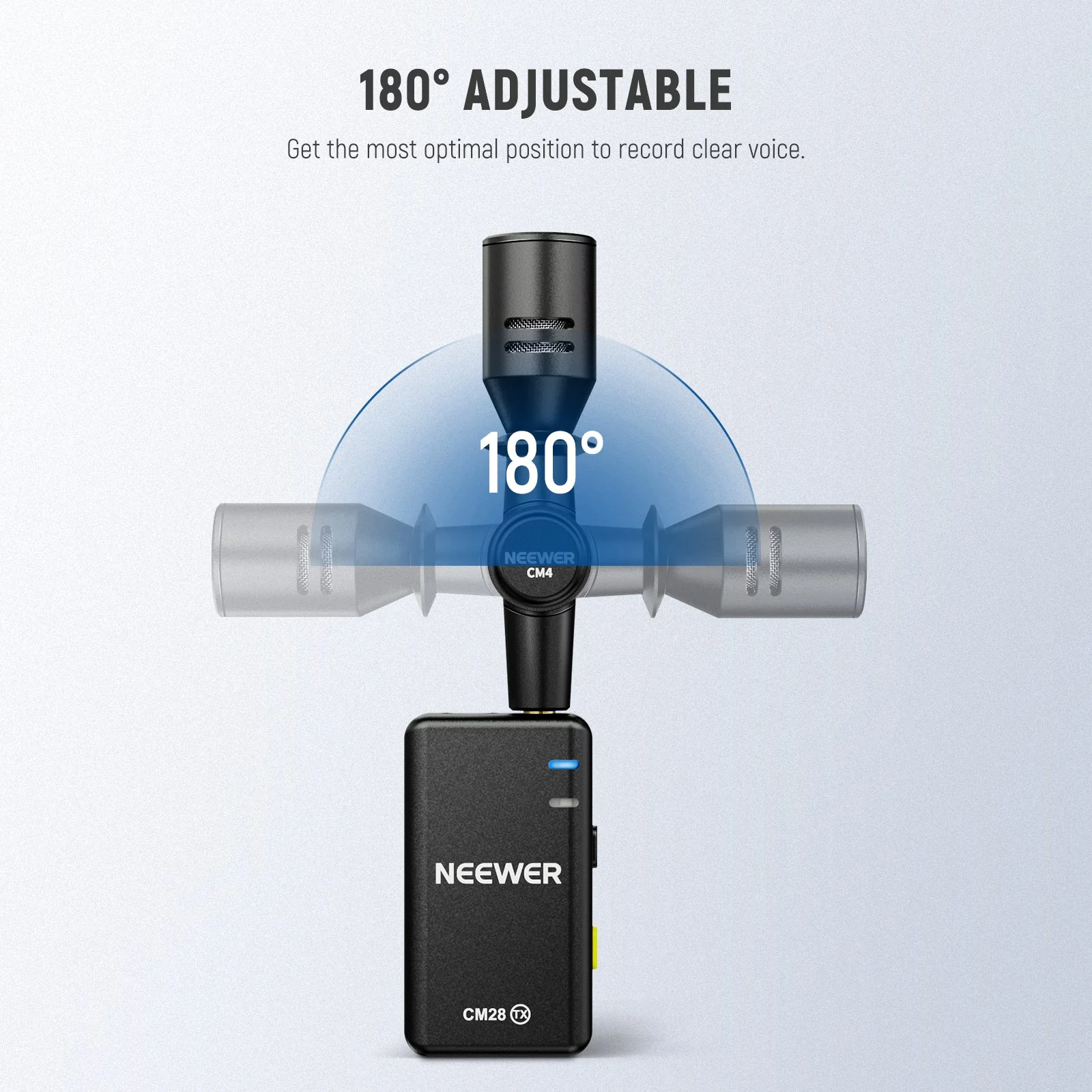 NEEWER CM4 3.5mm TRS Omnidirectional Mini Microphone - Image 4