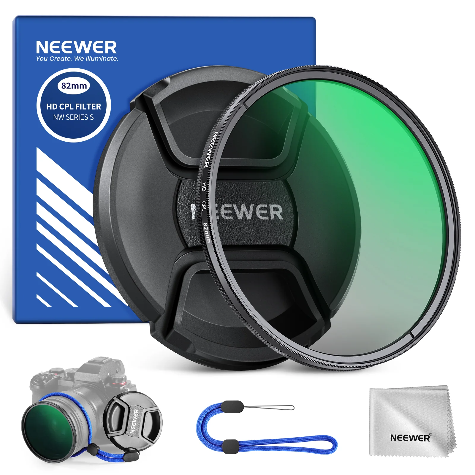 NEEWER CPL Filter with Lens Cap