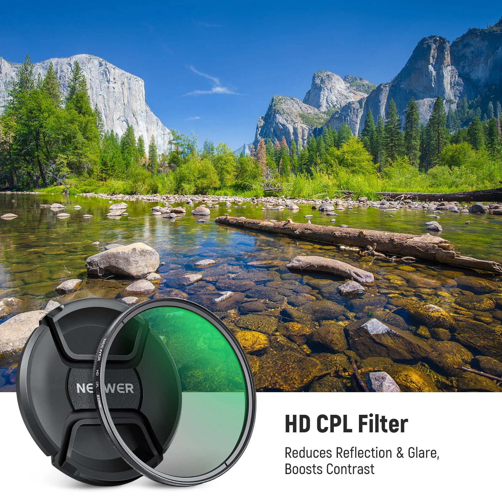 NEEWER CPL Filter with Lens Cap - Image 2