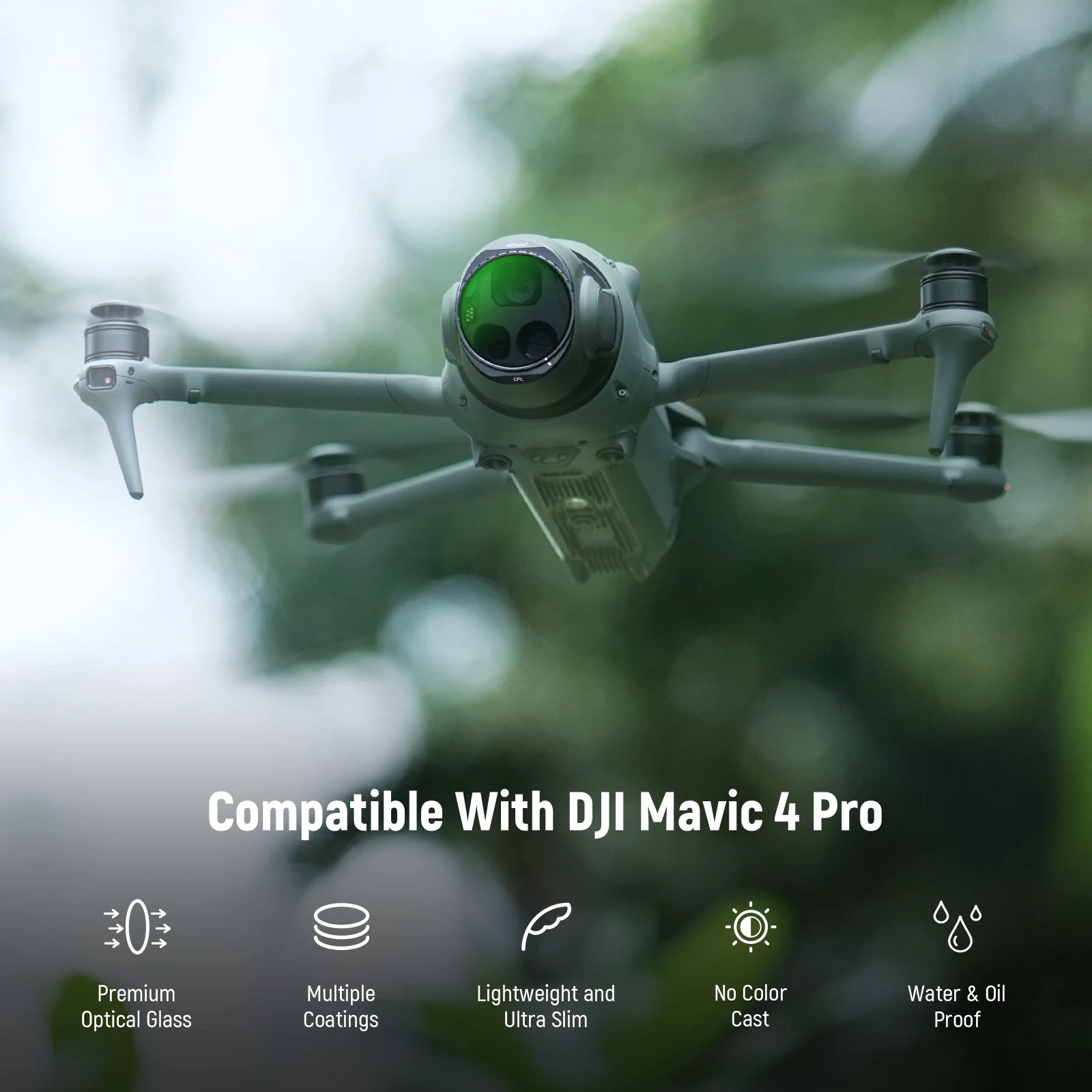 NEEWER CPL + ND Filter Set For DJI Mavic 4 Pro Drone - Image 13