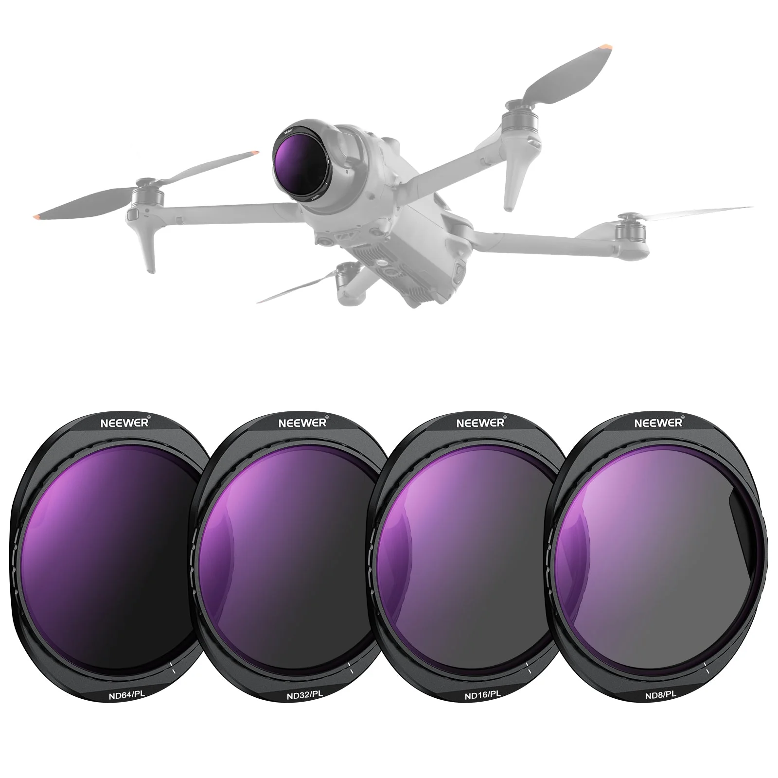 NEEWER CPL + ND Filter Set For DJI Mavic 4 Pro Drone - Image 19