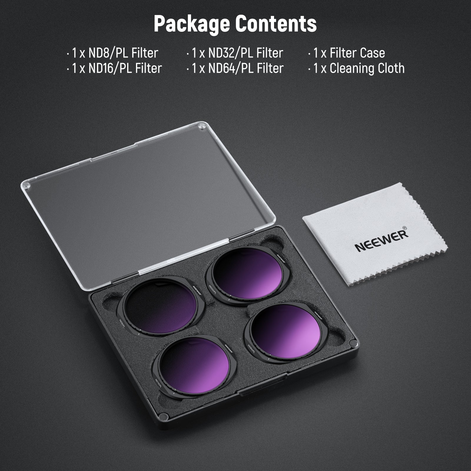 NEEWER CPL + ND Filter Set For DJI Mavic 4 Pro Drone - Image 27