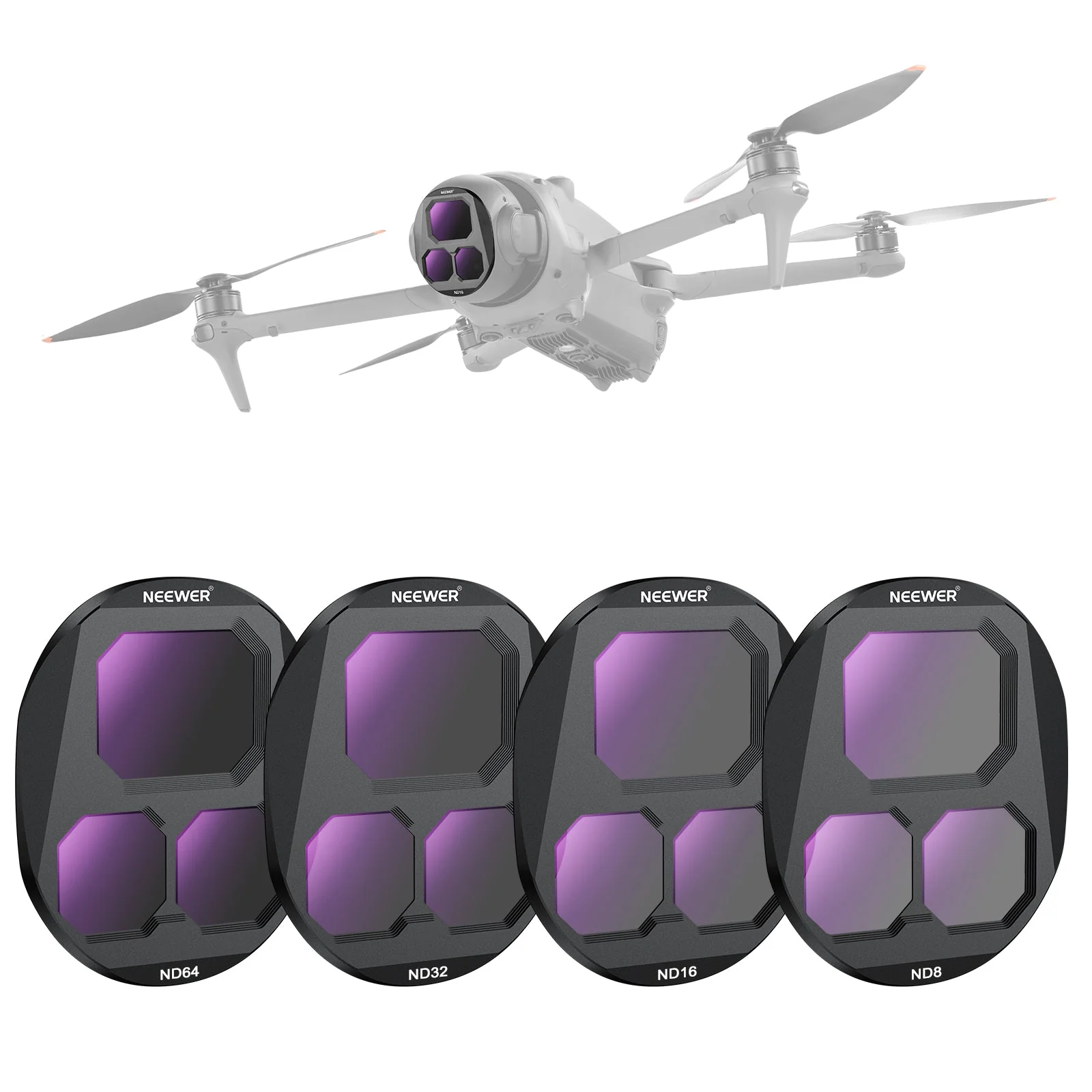 NEEWER CPL + ND Filter Set For DJI Mavic 4 Pro Drone - Image 28