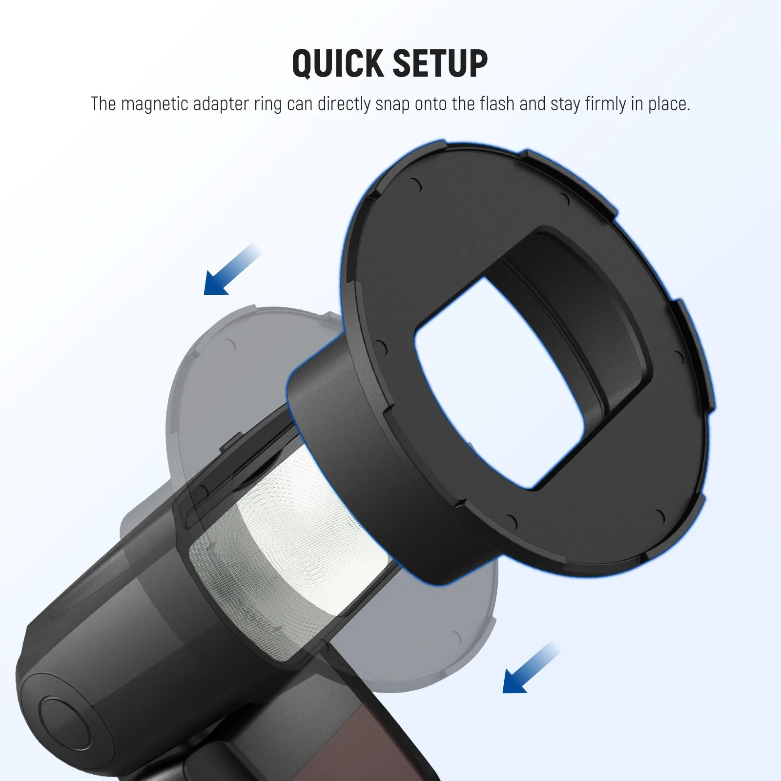 NEEWER CRS13/CRS14/CRS1 Magnetic Flash Adapter Ring - Image 9