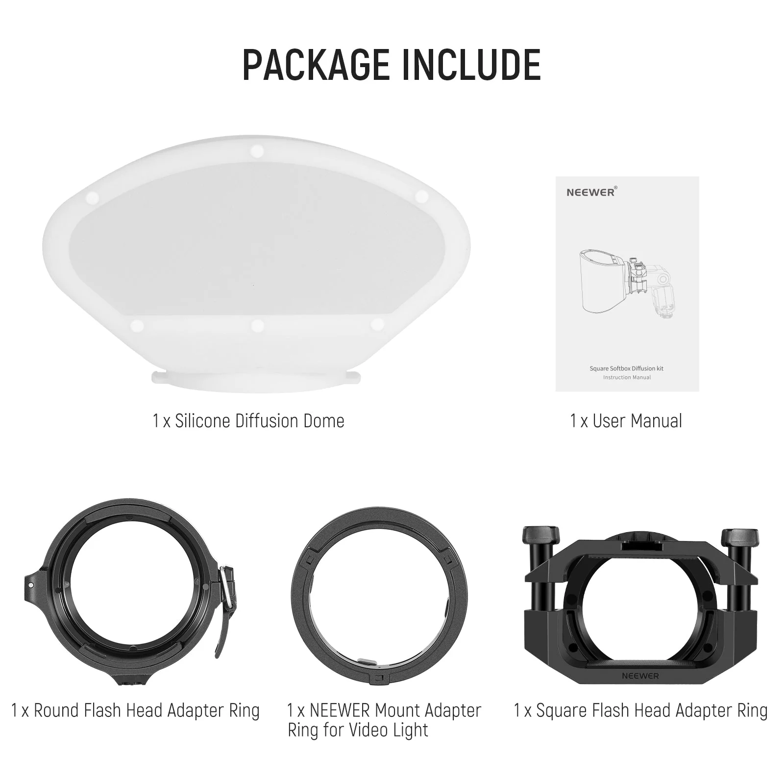 NEEWER CRS7 Softbox Diffusion Dome for Z2 Z1 Z880 MS Series - Image 8