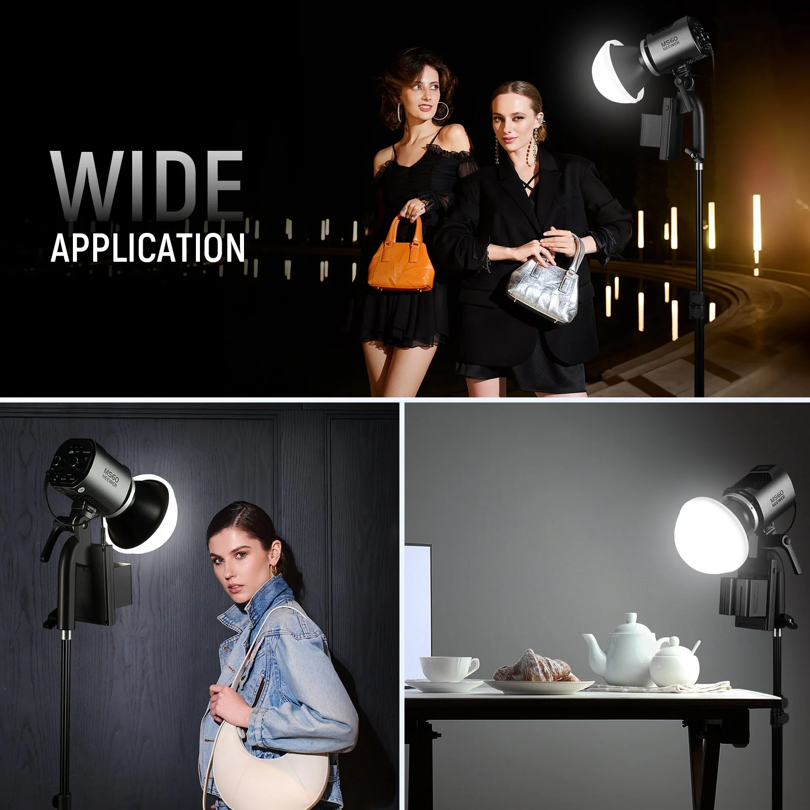 NEEWER CRS8 Light Diffuser Dome for MS60/MS150 Video Lights - Image 6