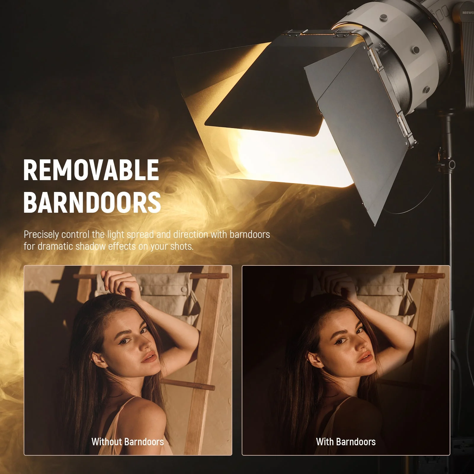 NEEWER CSF10 10" Fresnel Lens with 10-35° Beam Angle - Image 4