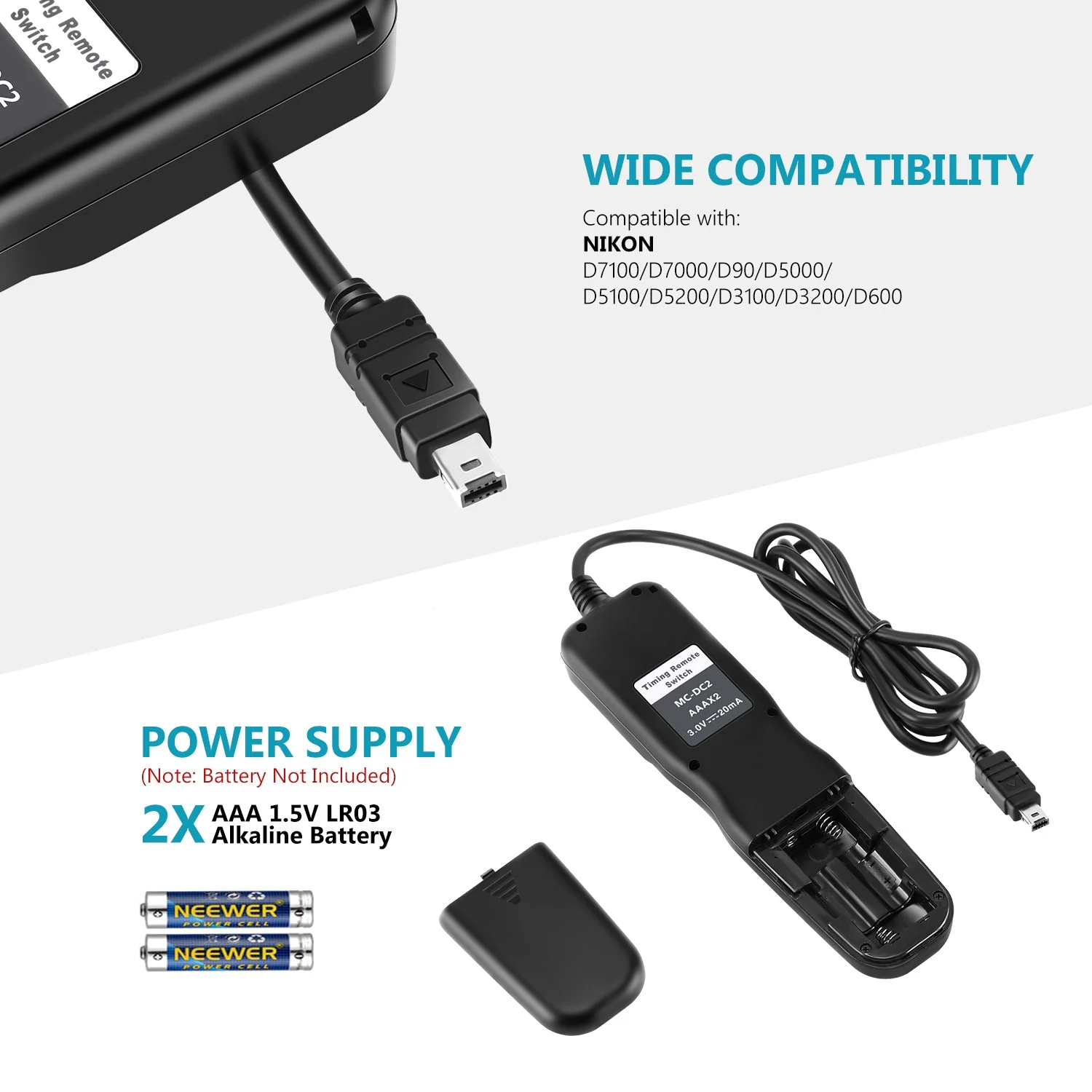 NEEWER Timer Remote Control for Nikon - Image 2