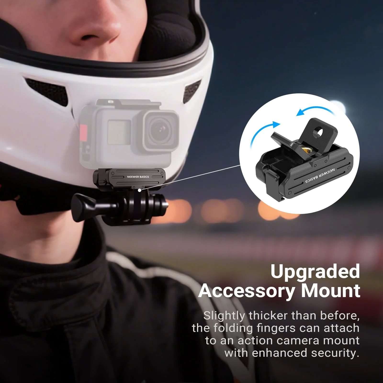NEEWER BASICS DP04 Magnetic Mount For DJI Osmo 360/Action 5 Pro/4/3 - Image 5