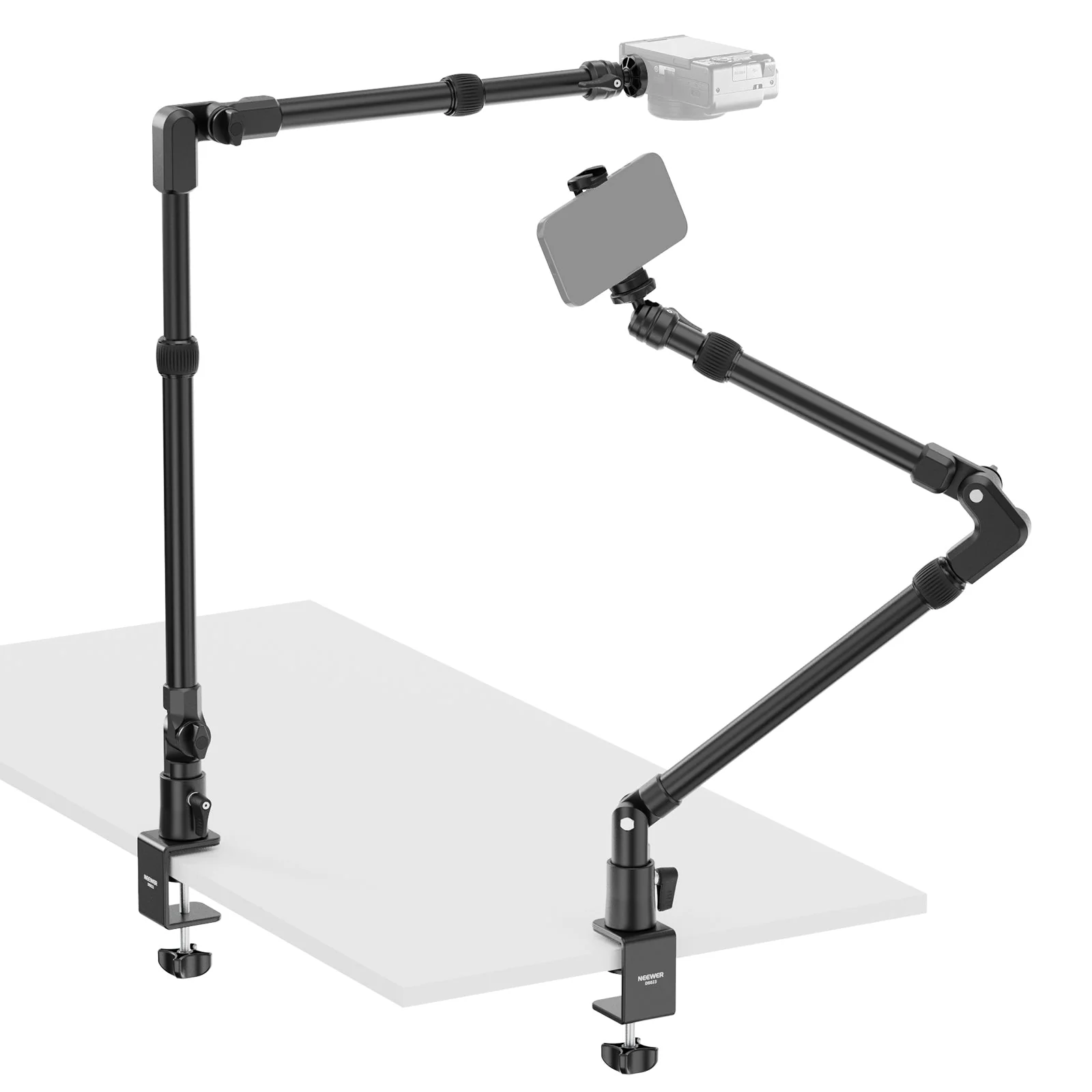 NEEWER DS023 45.5" Overhead Camera Desk Stand