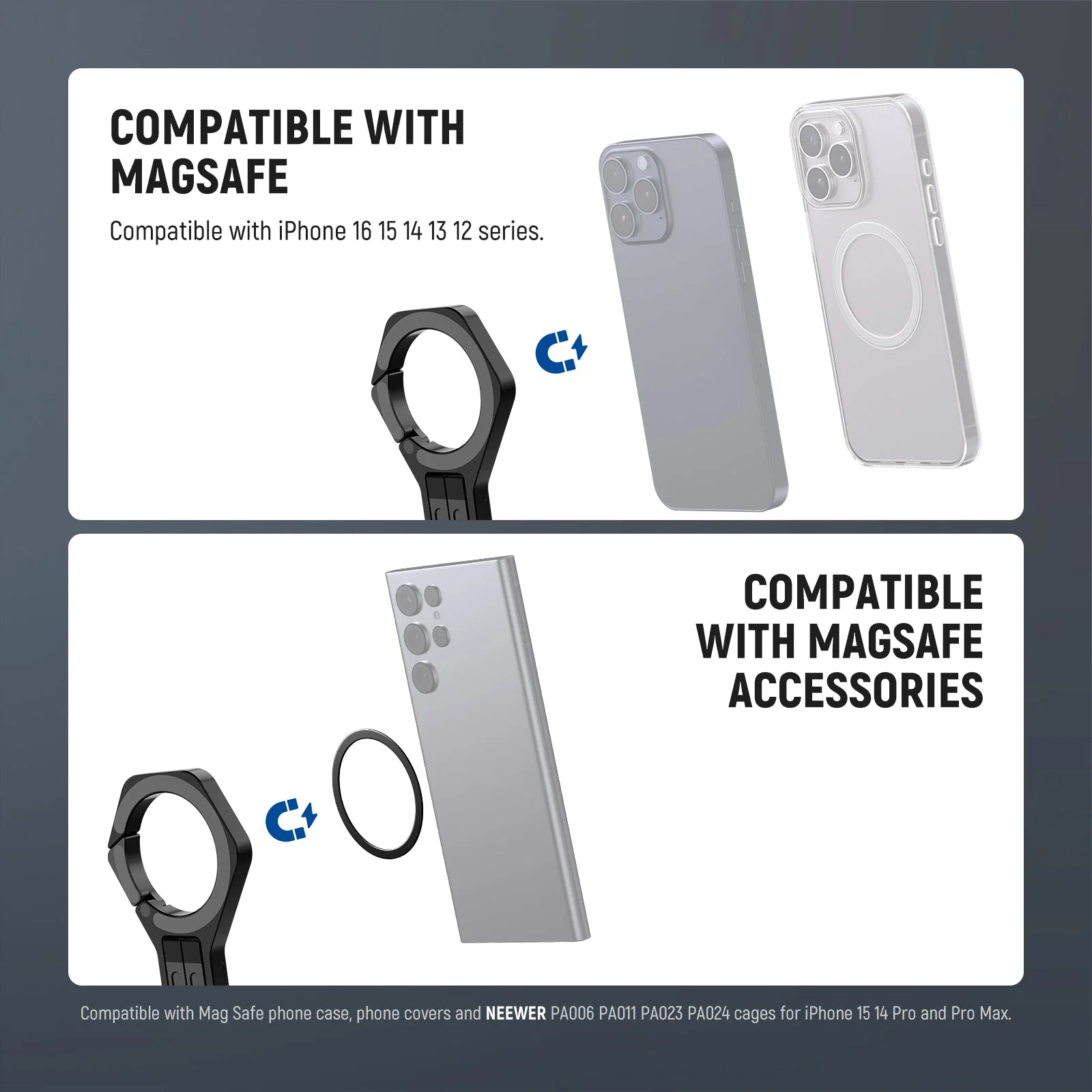 NEEWER DS027 Magnetic Phone Holder Stand - Image 2