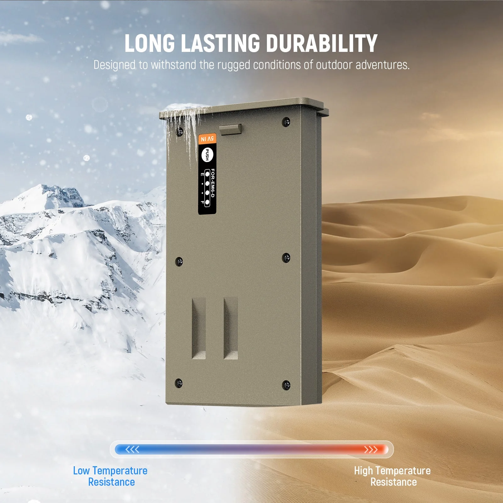 NEEWER EM6-D Hunting Camera Battery Pack for Reveal X Gen 3.0/X Pro/X Gen 2.0/SK/XB - Image 5