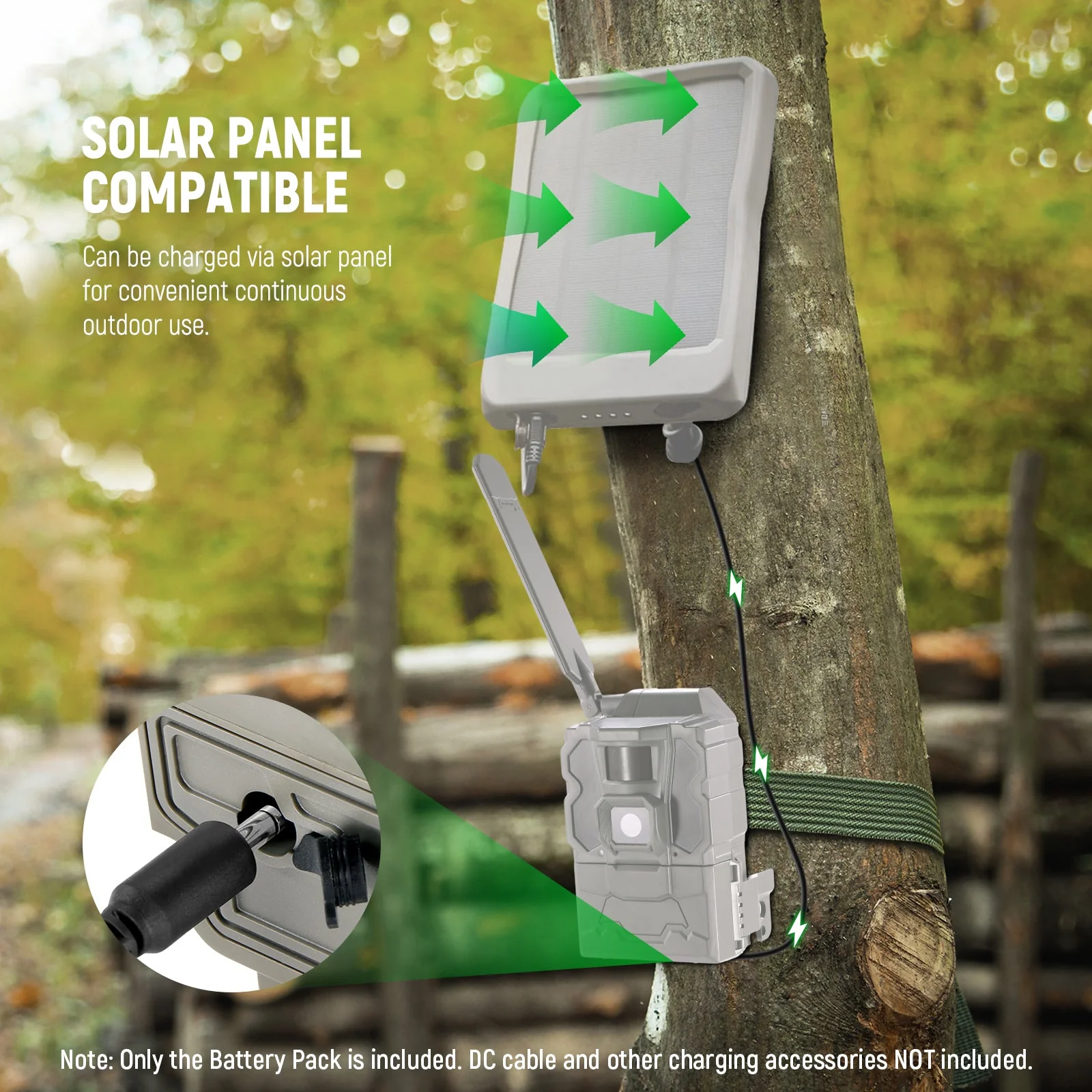 NEEWER EM6-D Hunting Camera Battery Pack for Reveal X Gen 3.0/X Pro/X Gen 2.0/SK/XB - Image 7