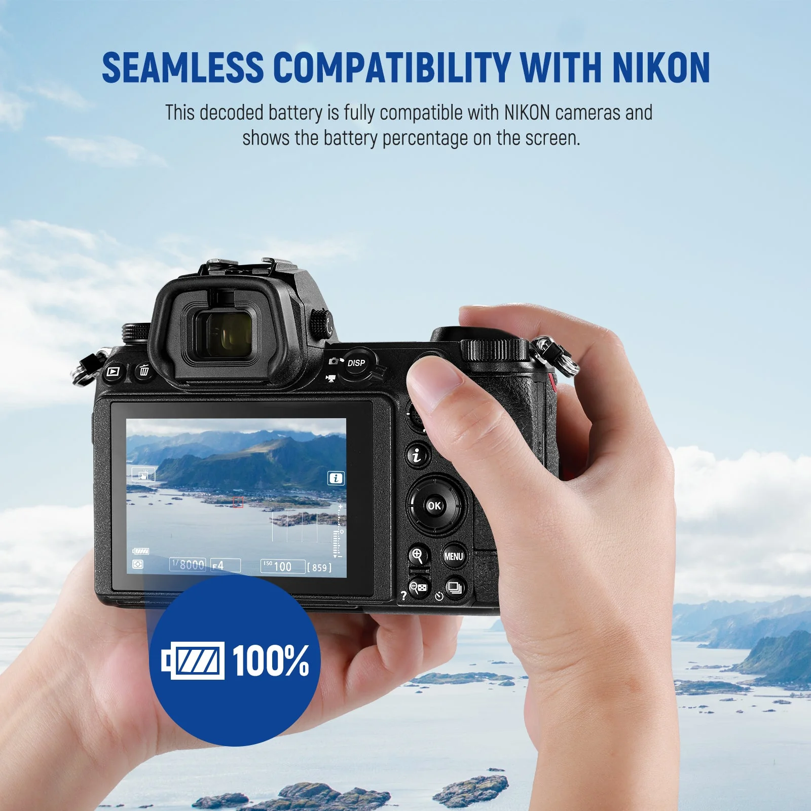 NEEWER EN-EL15c Replacement Battery and Charger Set for Nikon - Image 4