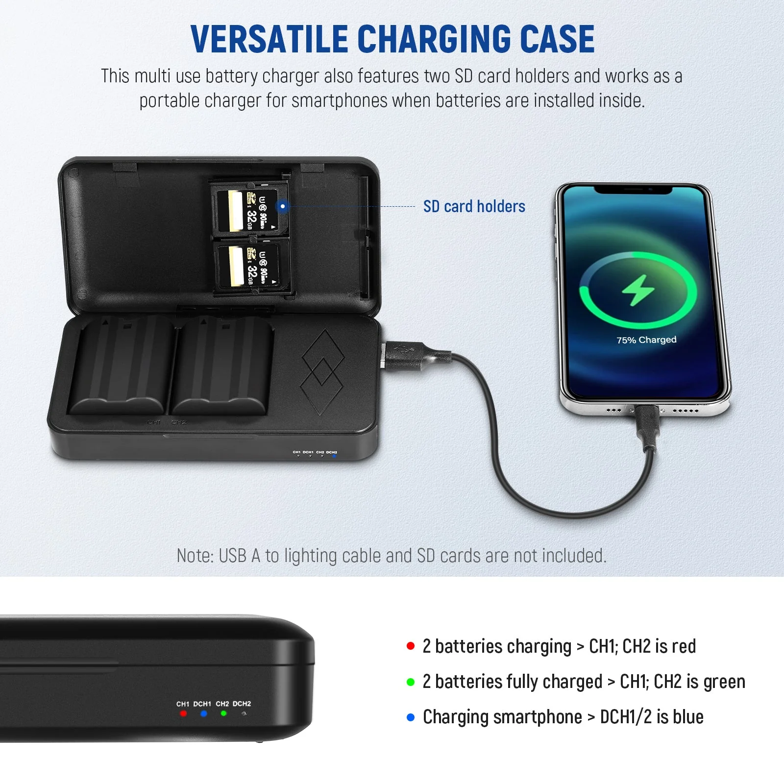 NEEWER EN-EL15c Replacement Battery and Charger Set for Nikon - Image 5