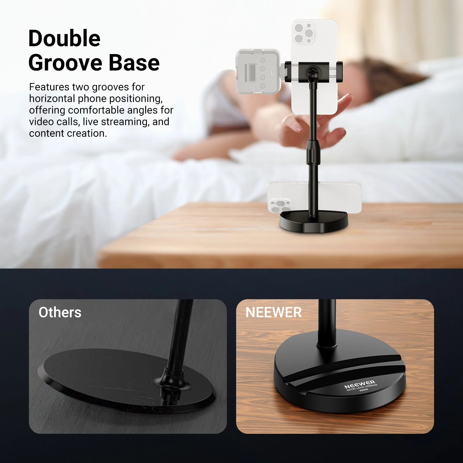 NEEWER ENTRY LEVEL VERSION DS030 Phone Stand - Image 4